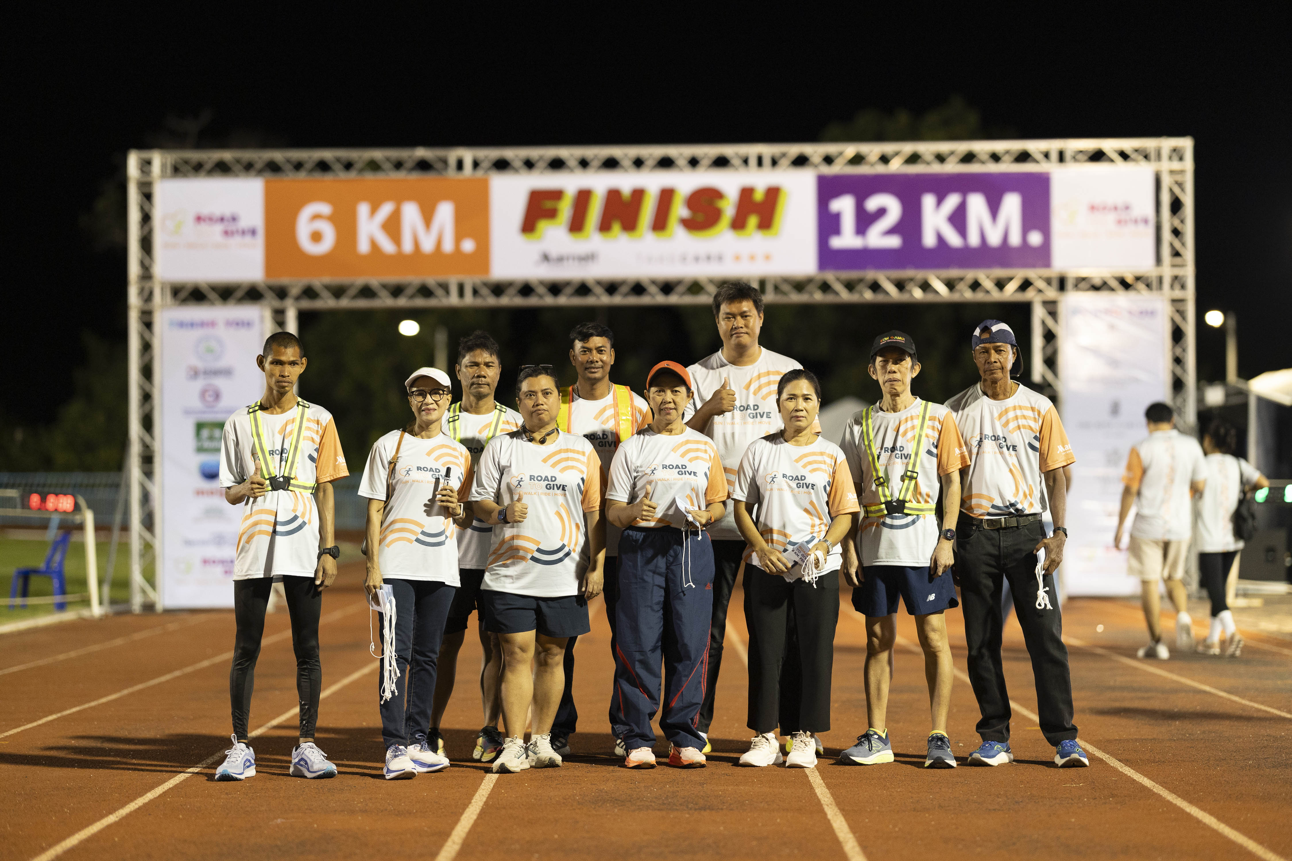 บรรยากาศงานวิ่ง Road to Give เกาะสมุย