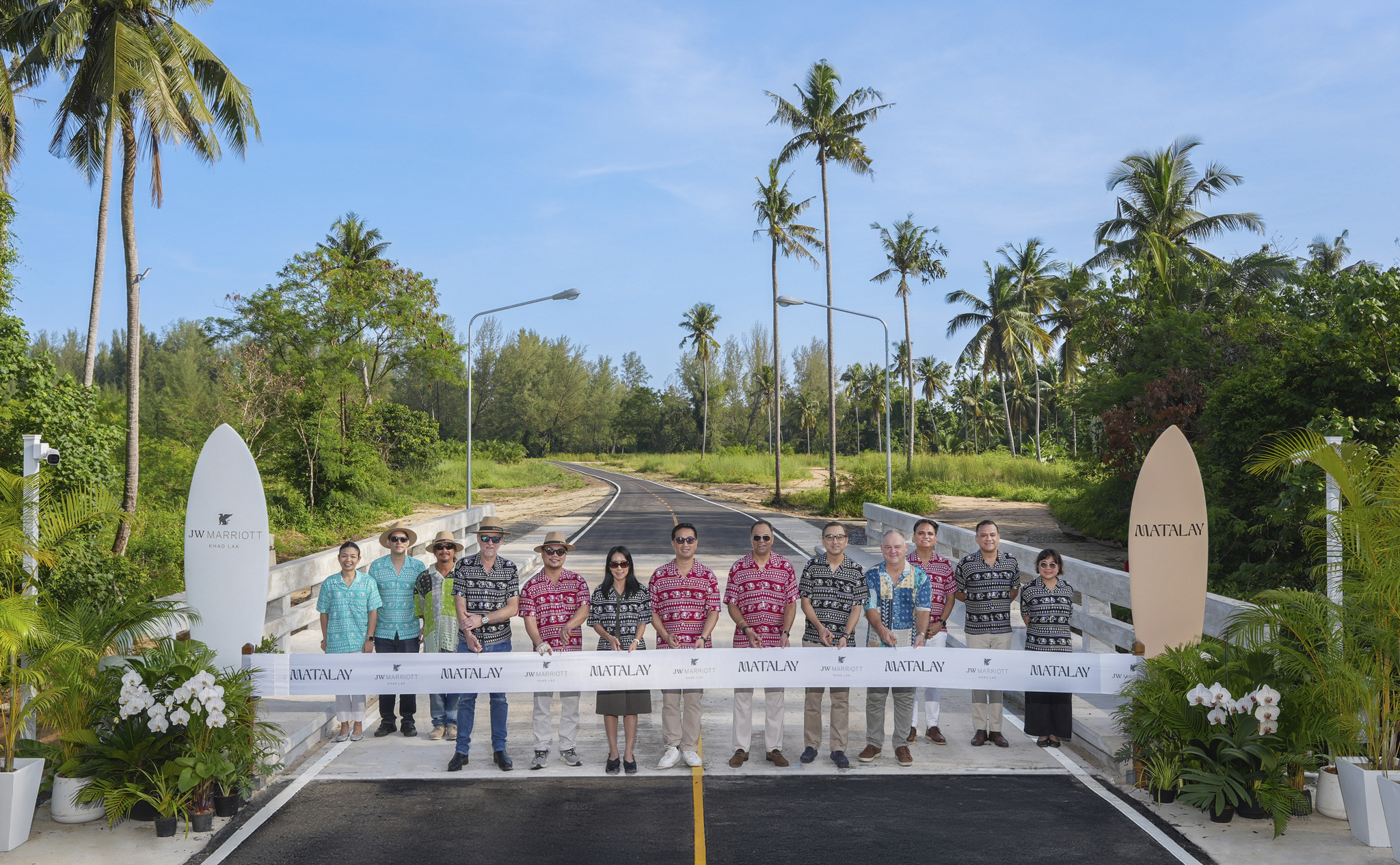 ภาพสะพานเชื่อมภายในโครงการ Matalay เขาหลัก