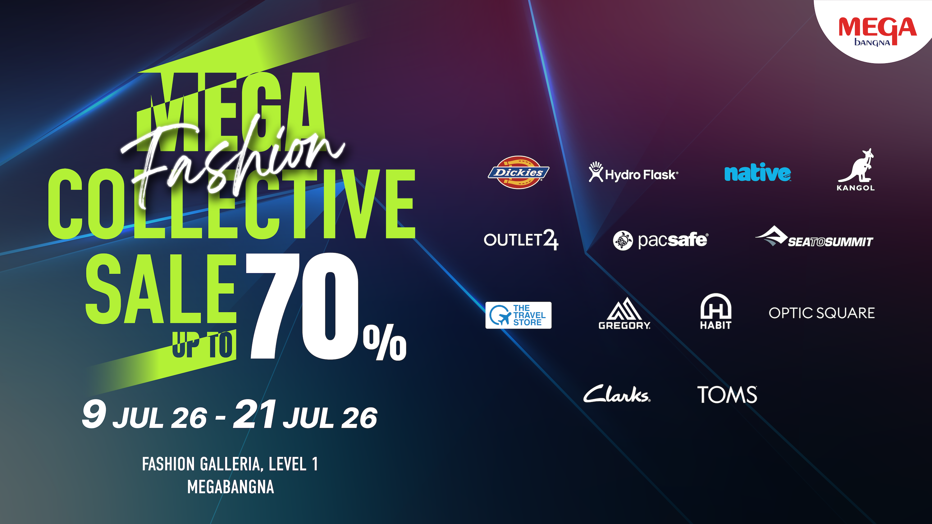MEGA FASHION COLLECTIVE SALE โปรโมชั่น