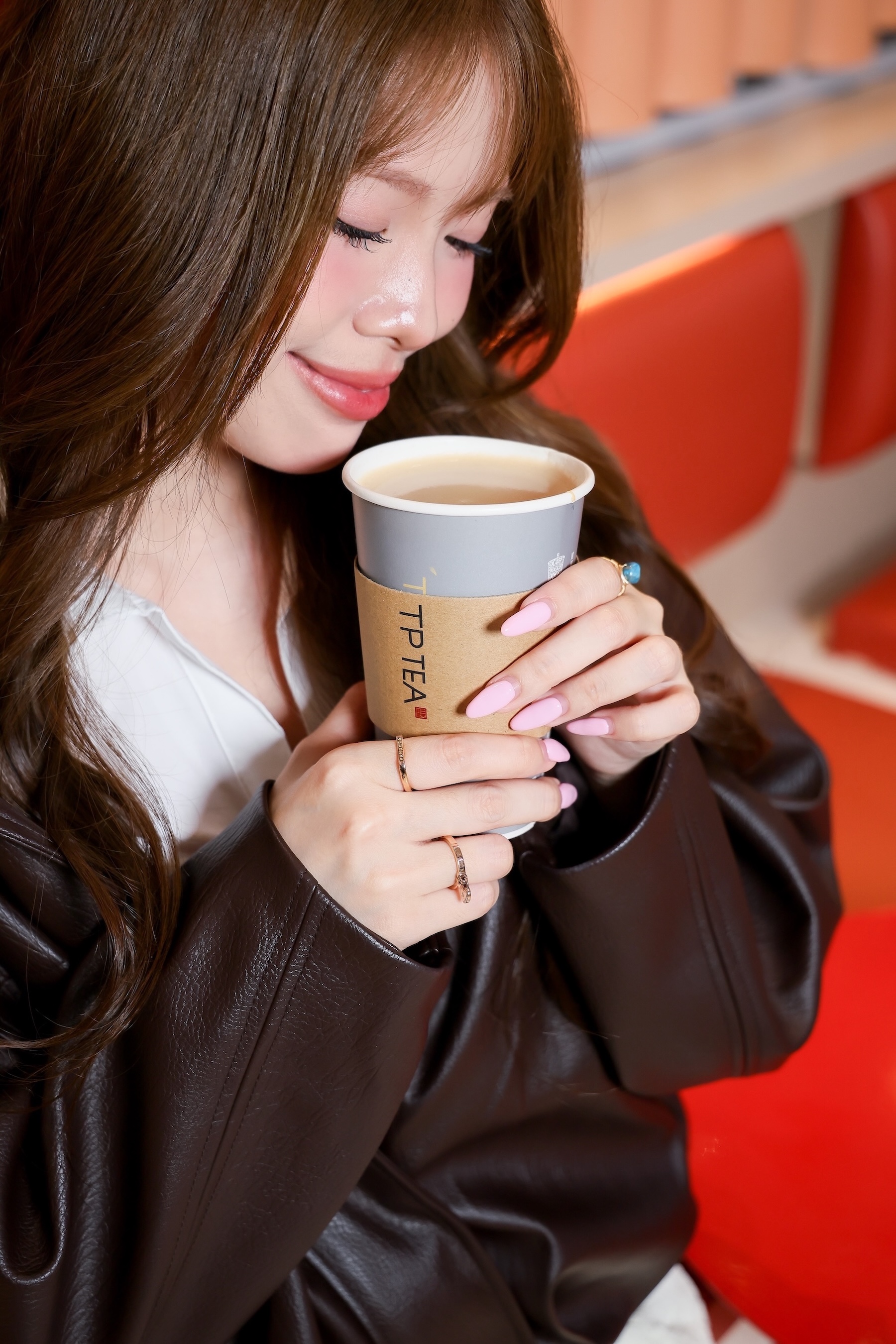 เมนู MILK TEA (HOT) จาก TP TEA