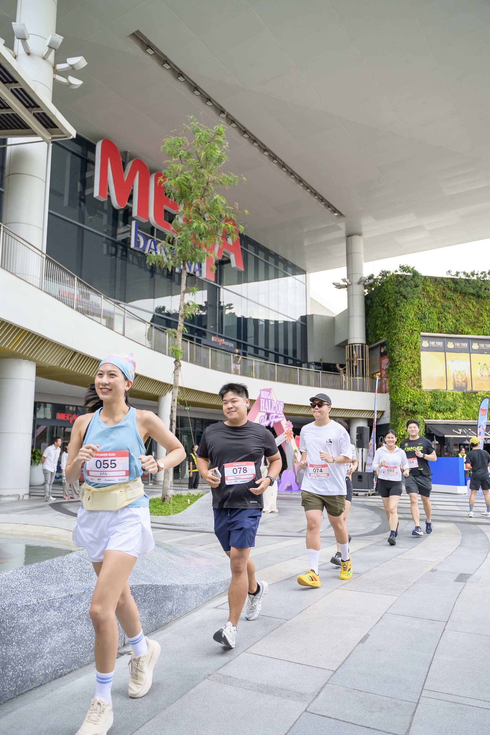 บรรยากาศการวิ่งภายใน IKEA บางนา