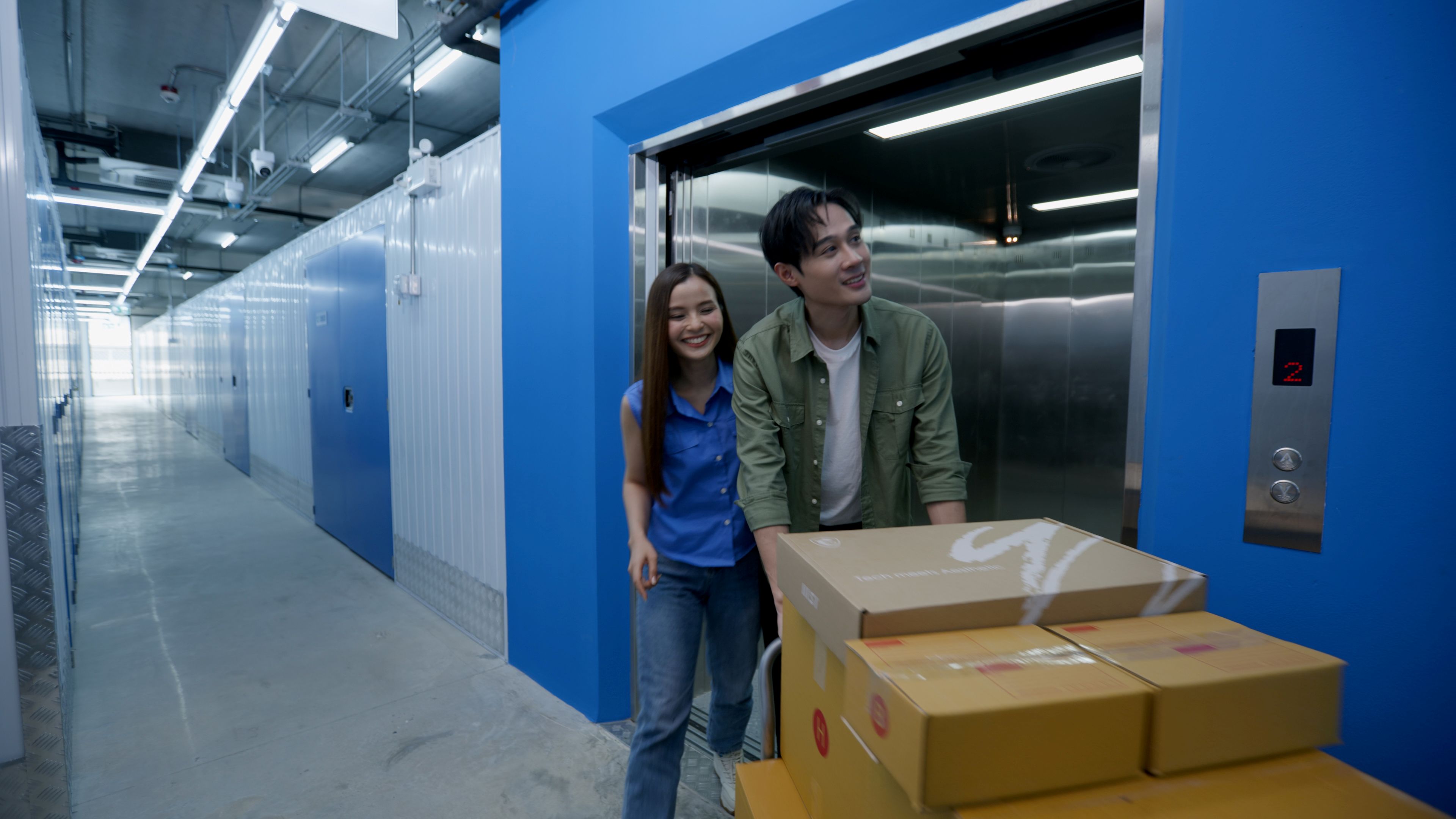 ภาพพื้นที่จัดเก็บ MeSpace Self Storage