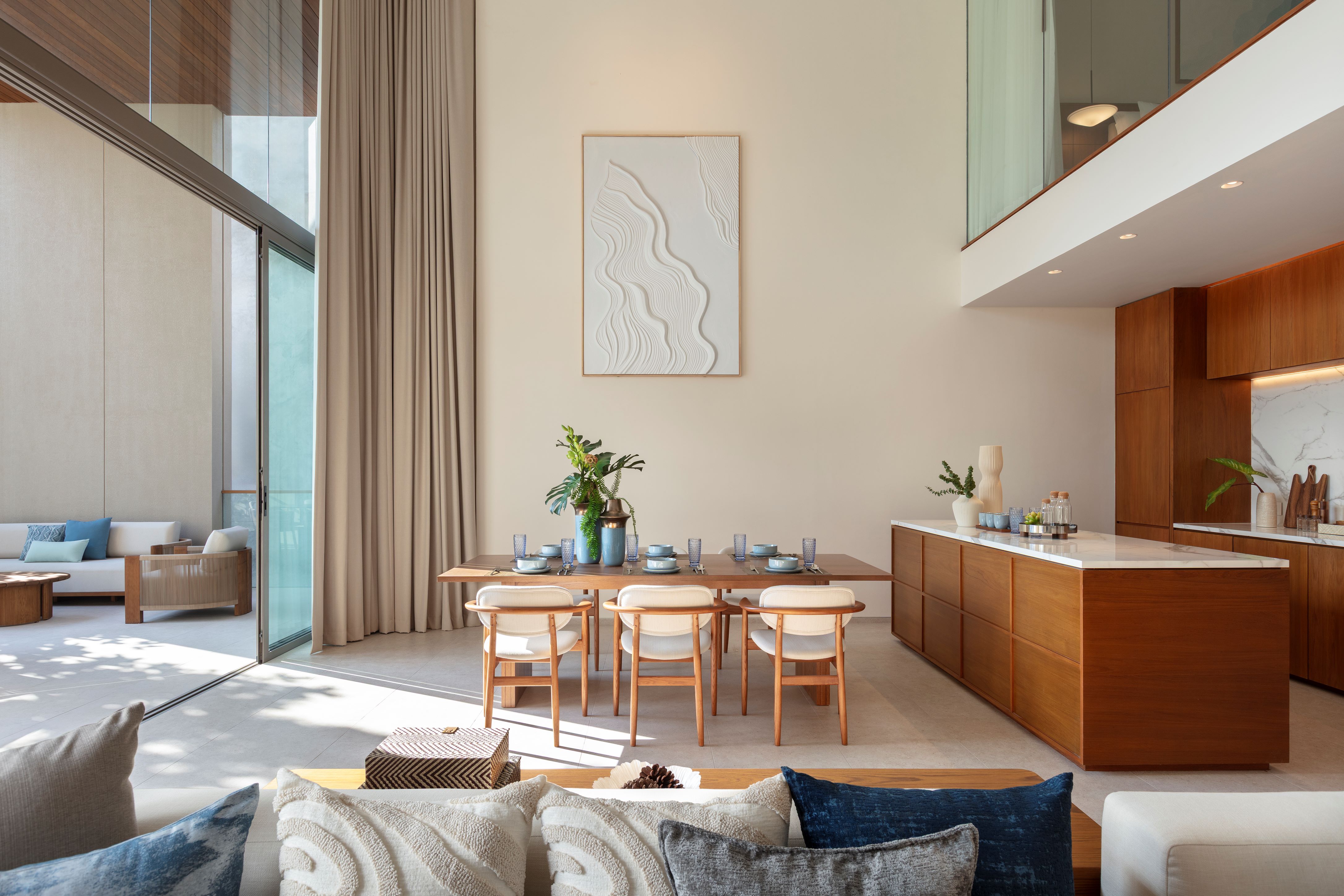 3-Bedroom Duplex Condo Dining