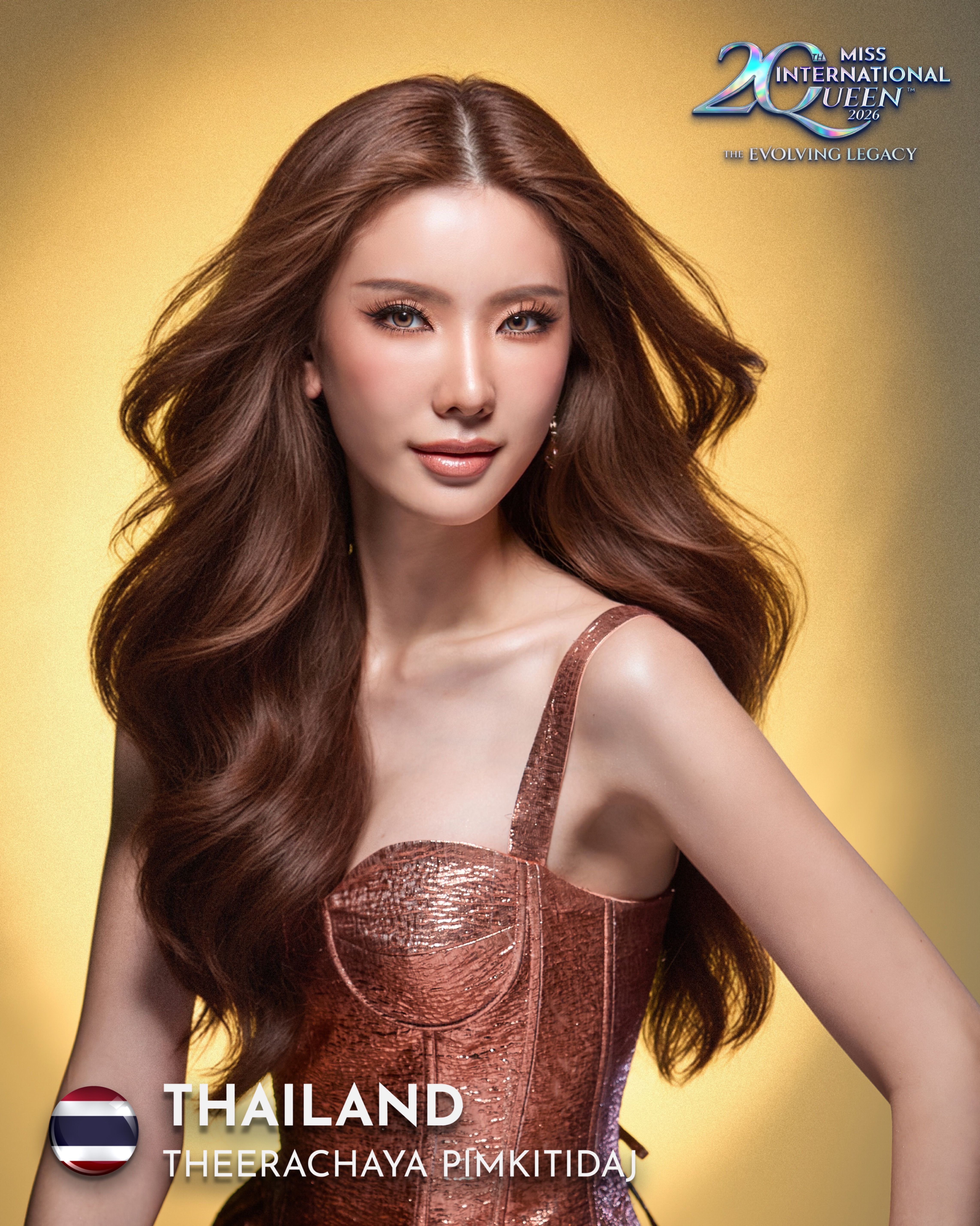 Teerachaya Pimkitidaj รองอันดับ 1 Miss International Queen 2026
