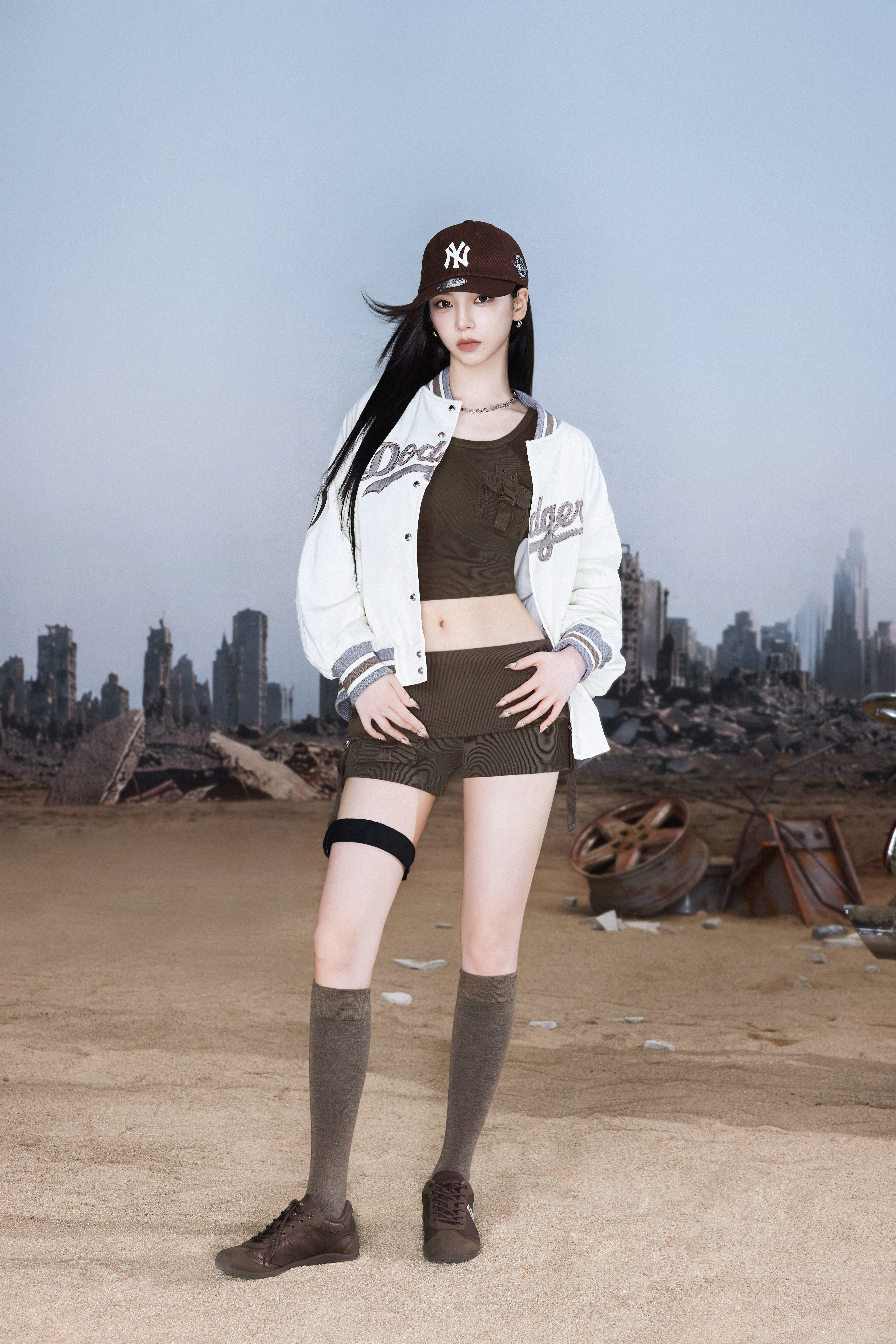KARINA ในแคมเปญ MLB Fall/Winter 2026