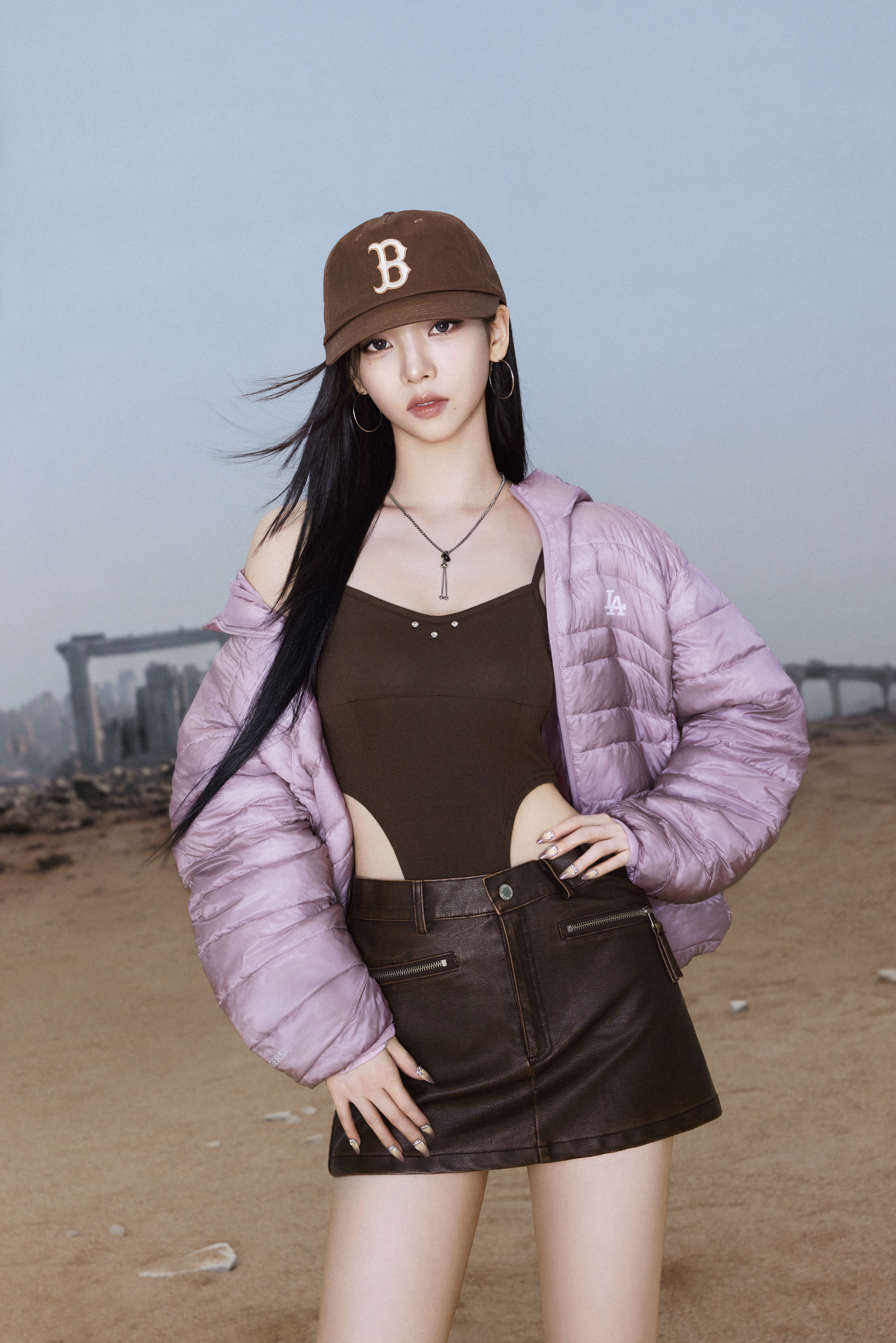 KARINA ในแคมเปญ MLB Fall/Winter 2026