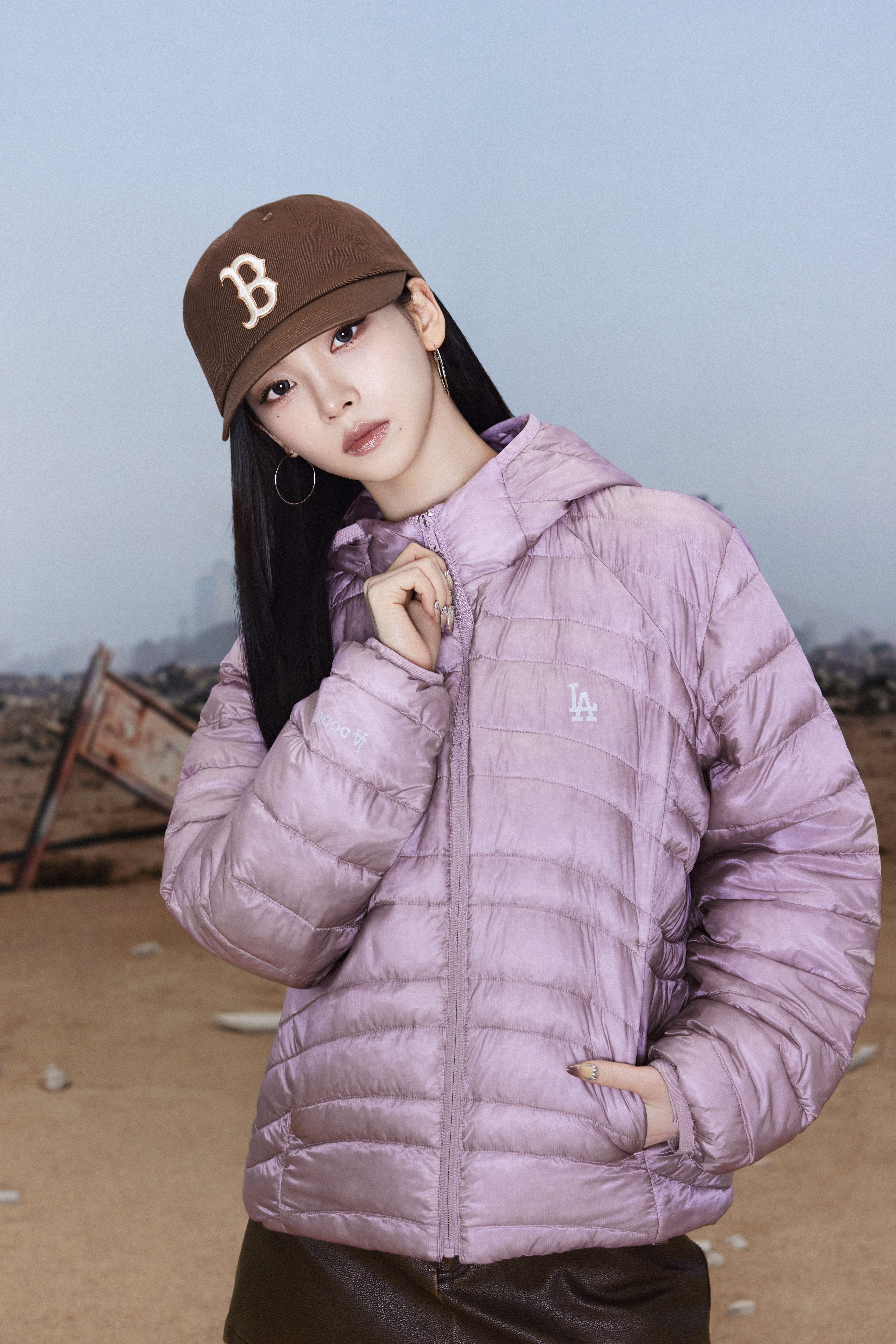 KARINA ในแคมเปญ MLB Fall/Winter 2026