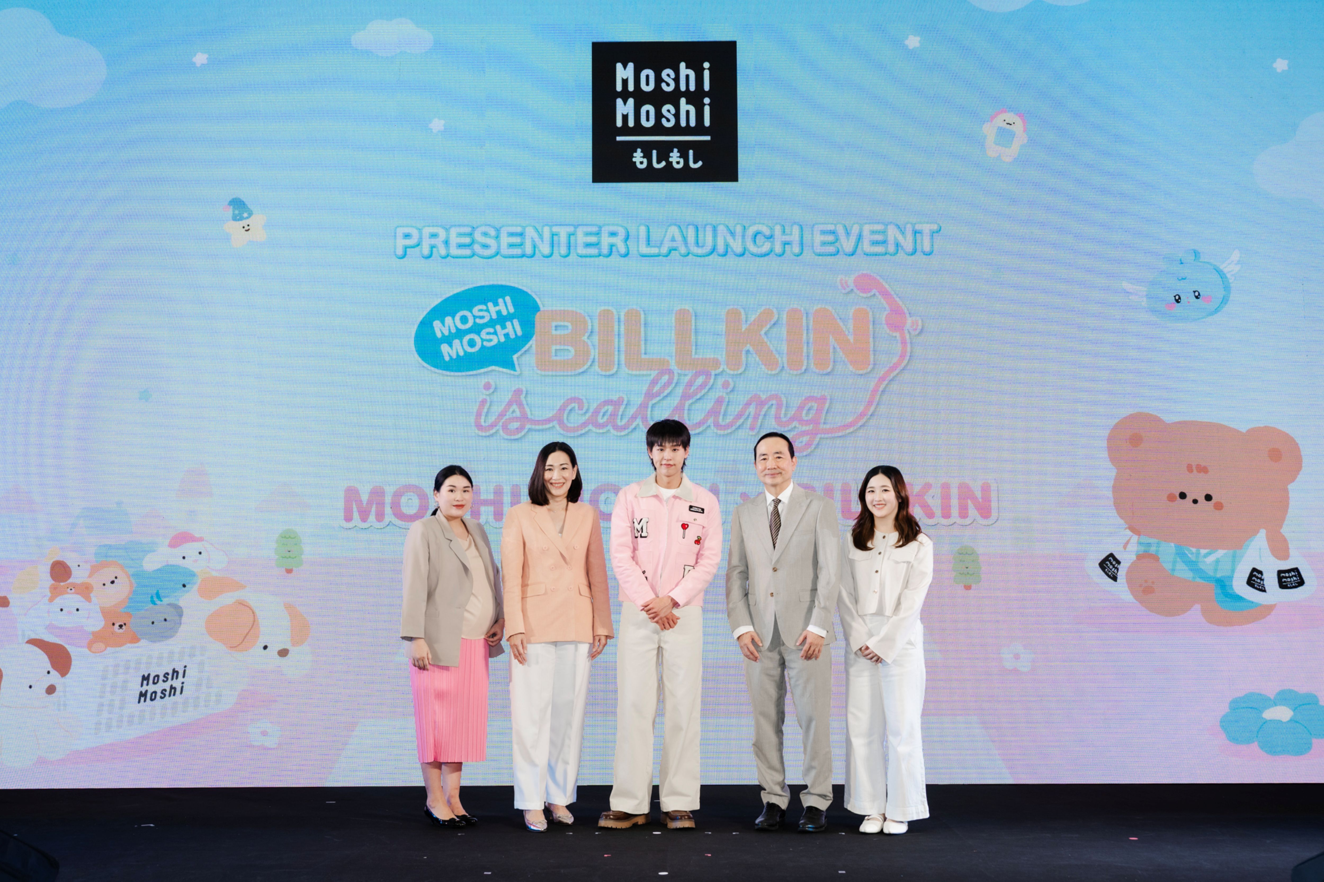 ผู้บริหาร MOSHI ร่วมงาน Moshi Moshi, BILLKIN is Calling