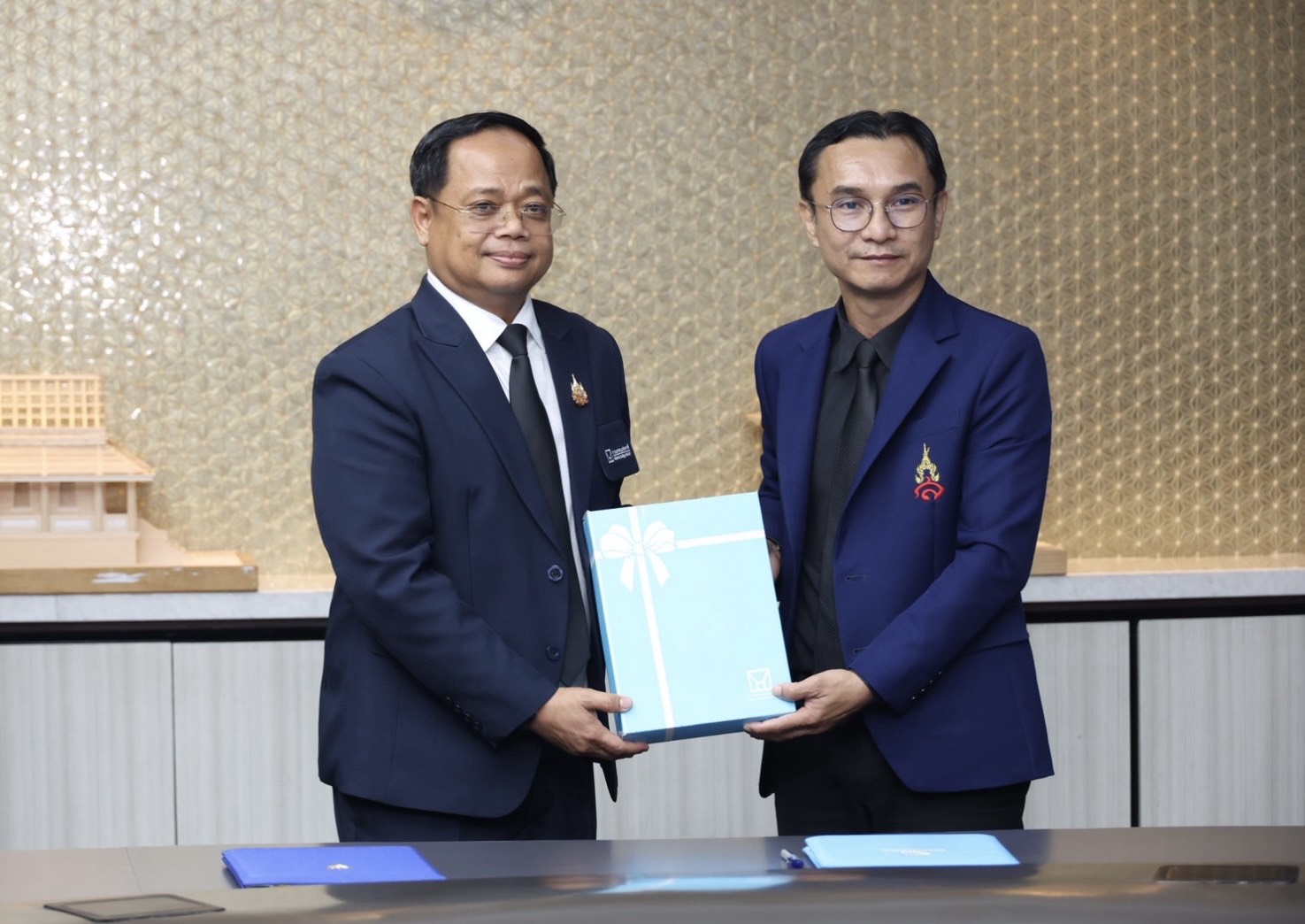 พิธีลงนามความร่วมมือระหว่าง กคช. และ มรภ.สส.