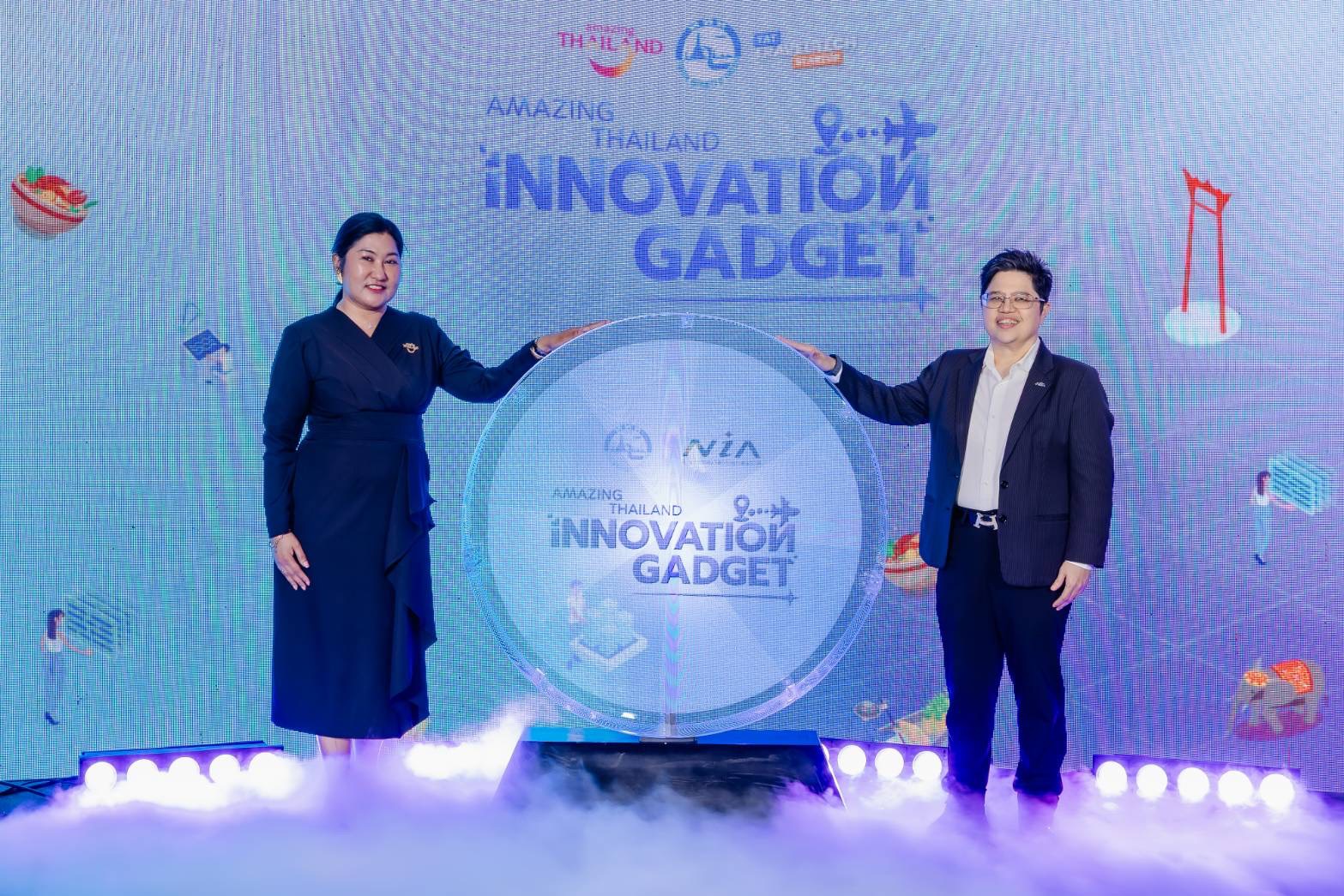 บรรยากาศงานเปิดตัวแพลตฟอร์ม Amazing Thailand Innovation Gadget