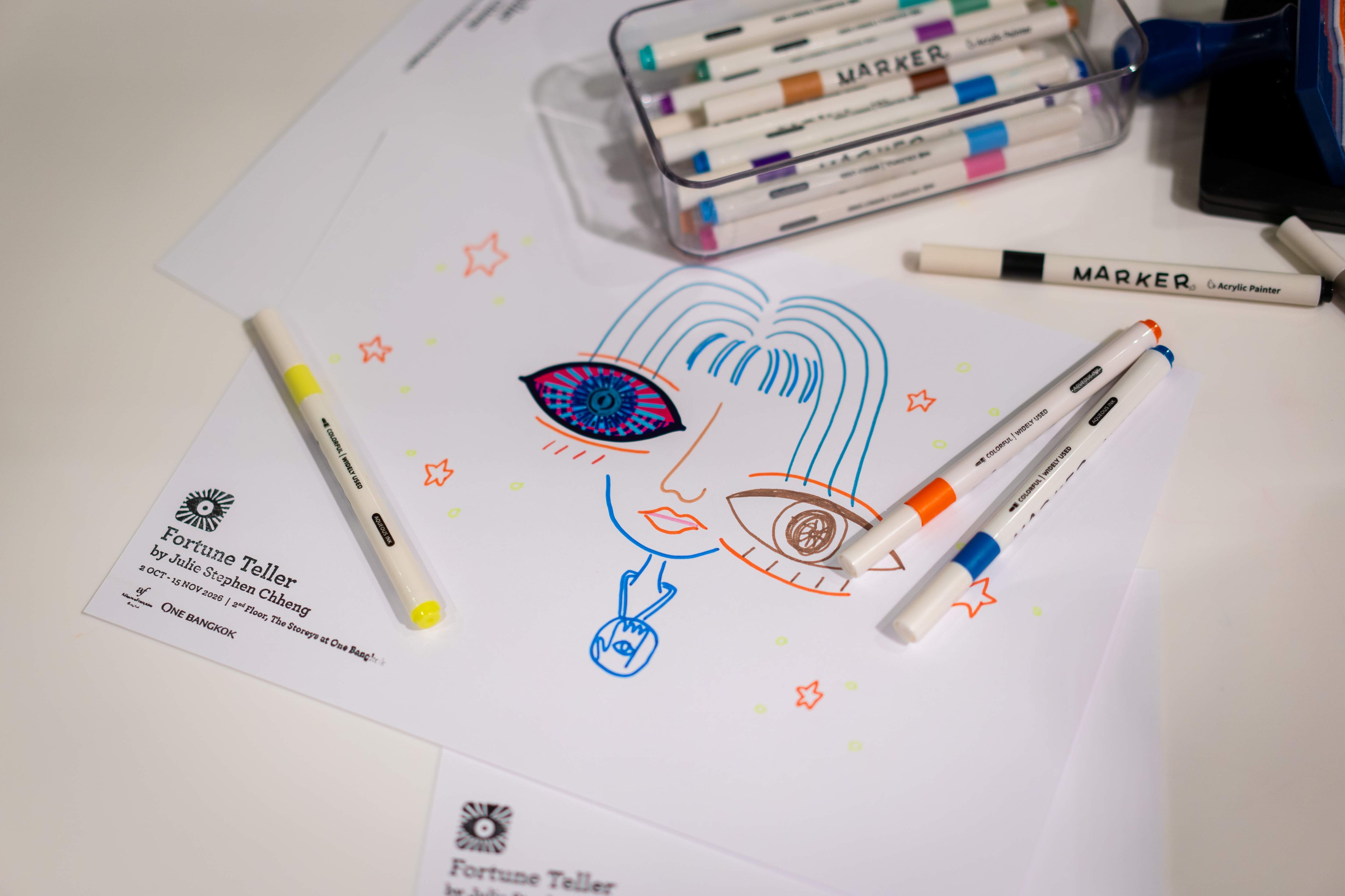 กิจกรรม Creative Workshops ในนิทรรศการ Fortune Teller