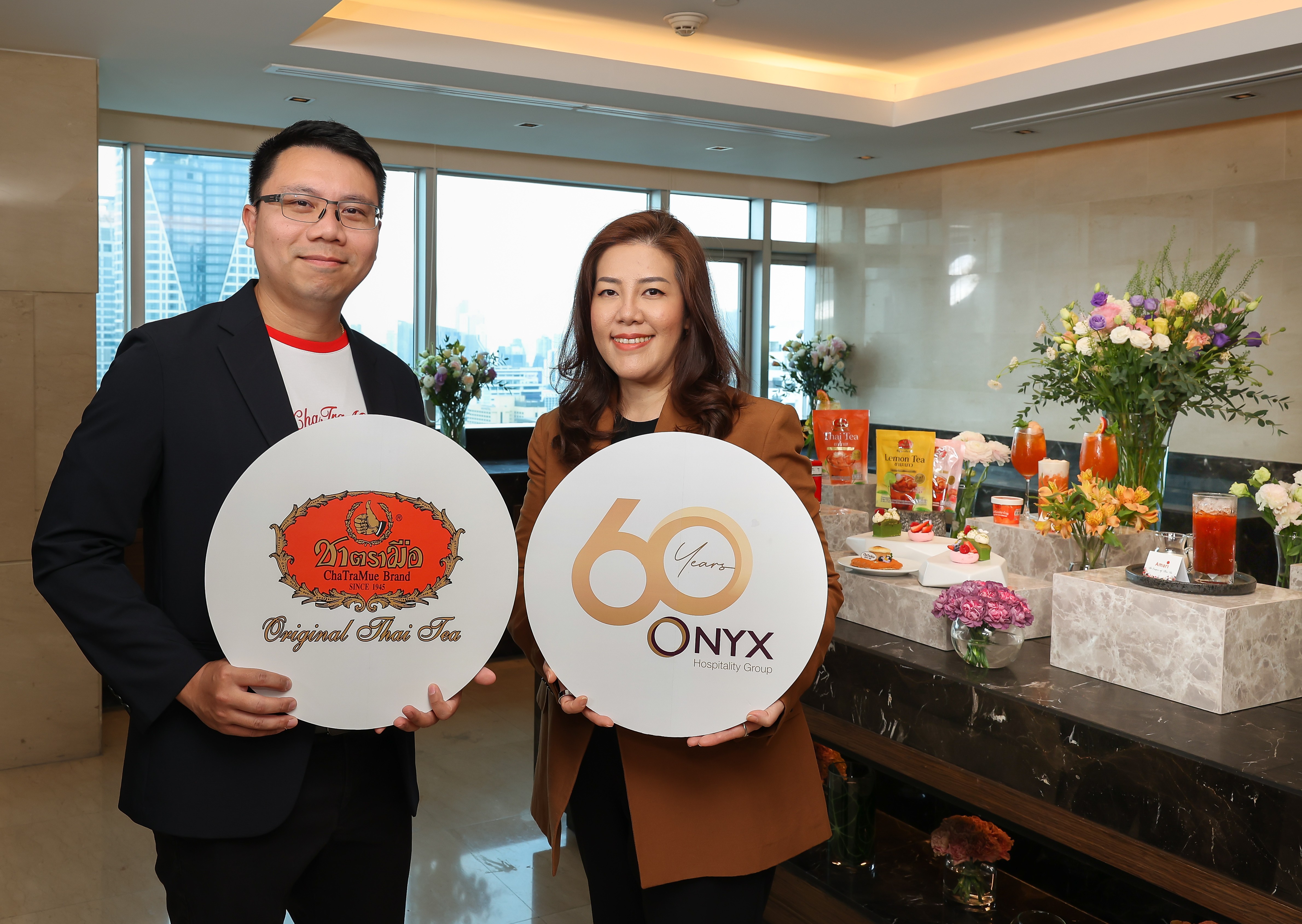 ภาพประชาสัมพันธ์ความร่วมมือ ONYX Dining × ChaTraMue