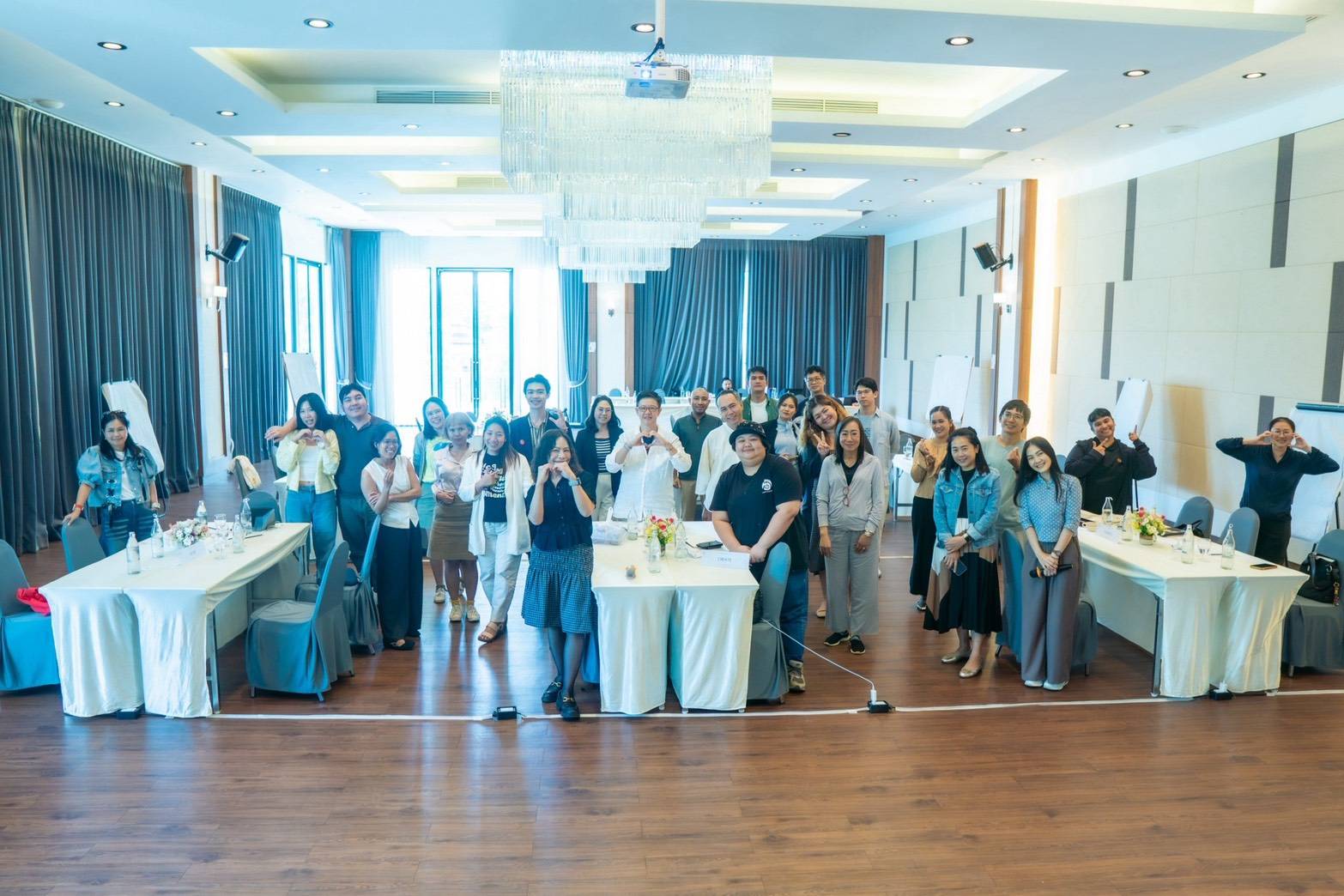 ภาพบรรยากาศกิจกรรมการพัฒนาชุมชนนักออกแบบ อพท.เชียงราย 2