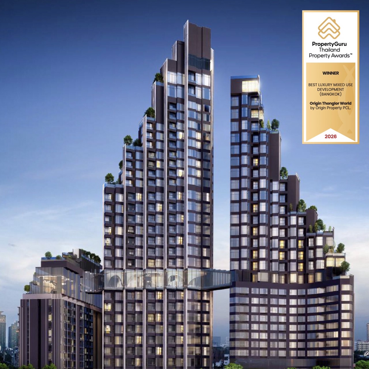 ภาพประชาสัมพันธ์ ORIGIN PropertyGuru Thailand Property Awards 2026