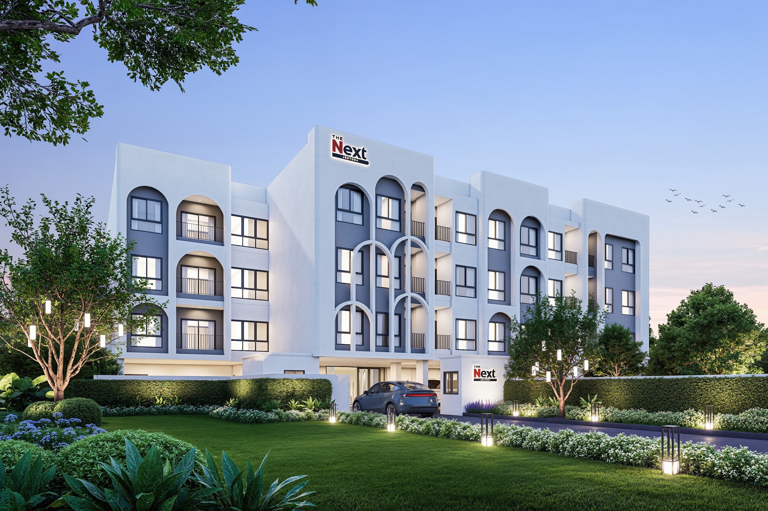 เดอะ เน็กซ์ เจ็ดยอด 4 คอนโดมิเนียม Private Low Rise ใจกลางเมืองเชียงใหม่