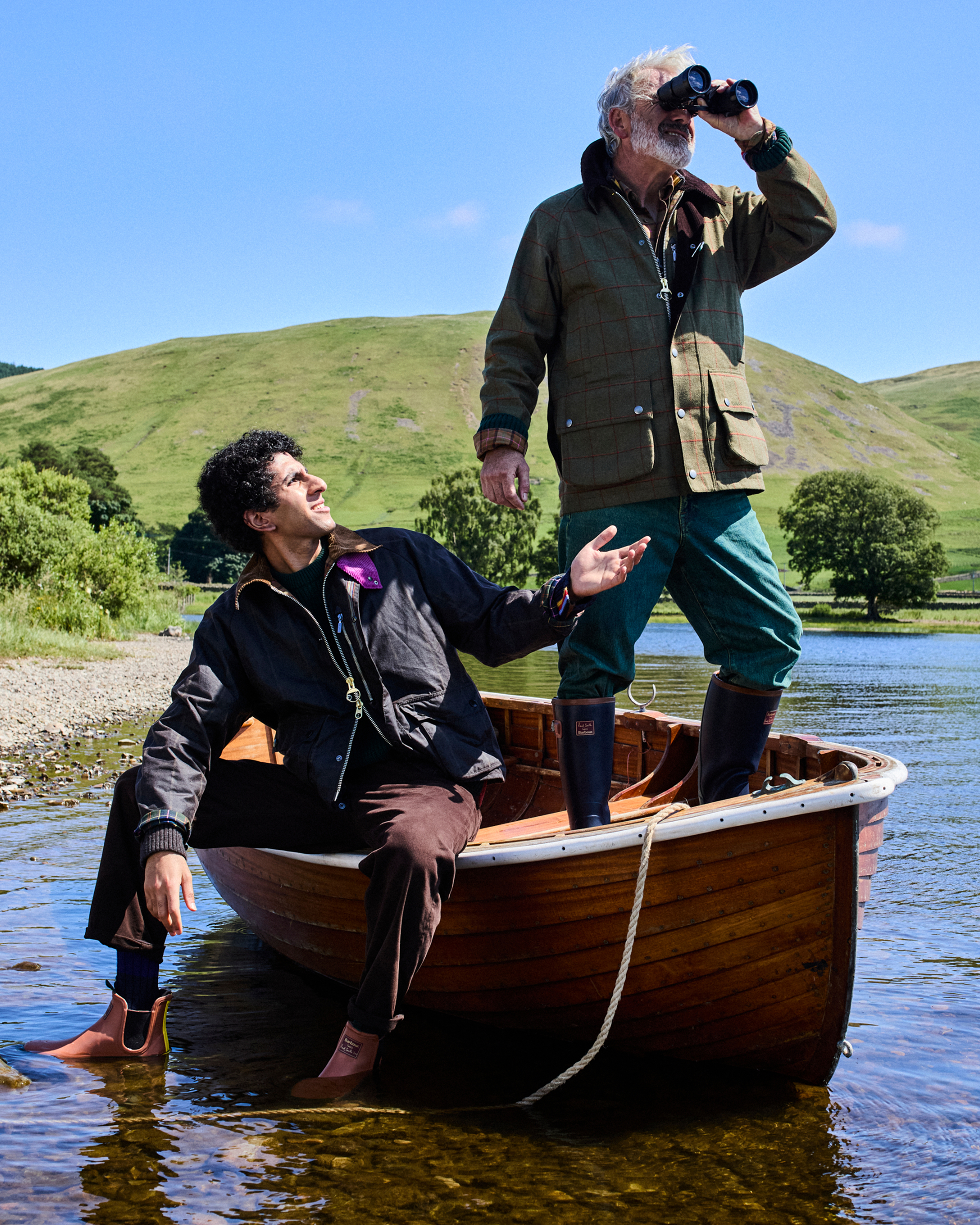 ภาพแคมเปญ Paul Smith x Barbour คอลเลกชัน Autumn/Winter 2026