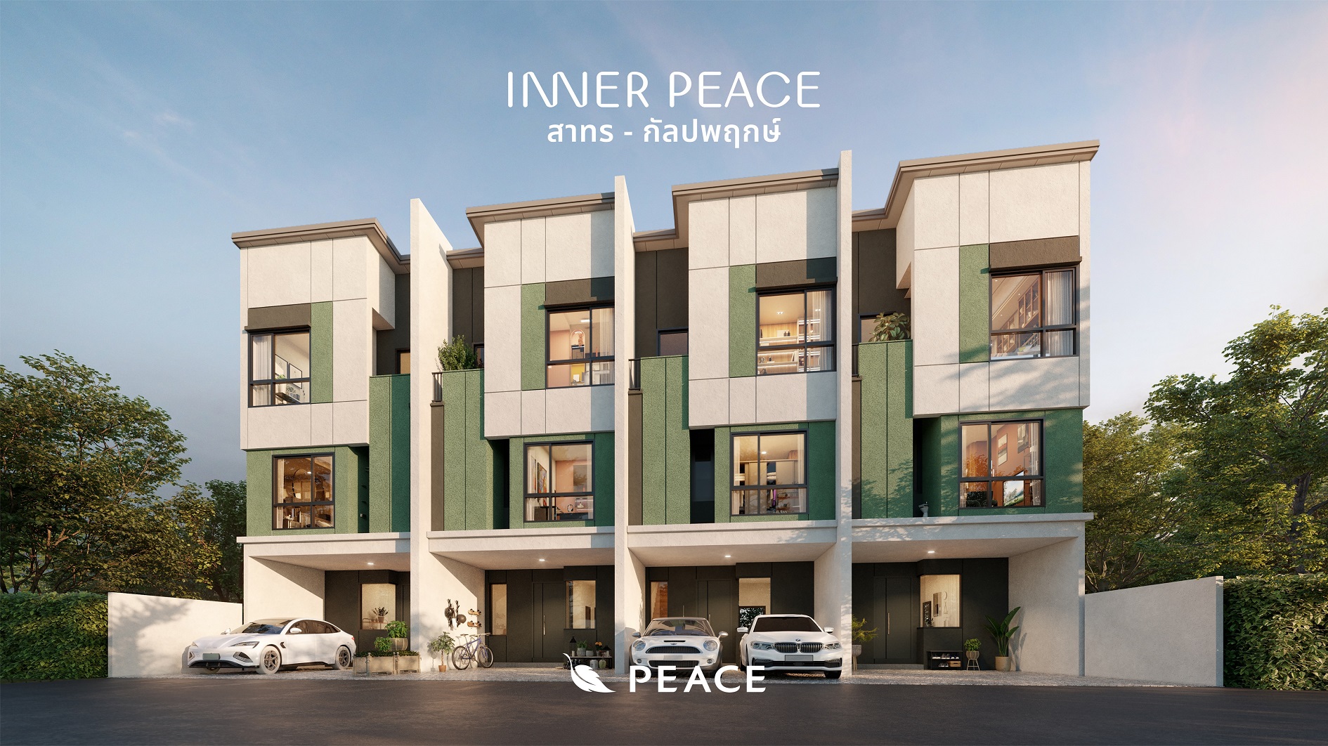 ภาพโครงการแนวราบของ PEACE & LIVING