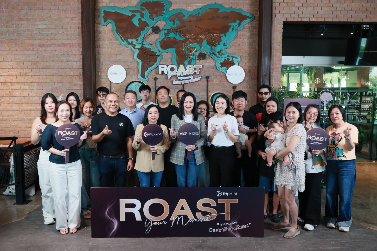 บรรยากาศกิจกรรม “ROAST Your Moment” ของเครือโรงพยาบาลพญาไท–เปาโล
