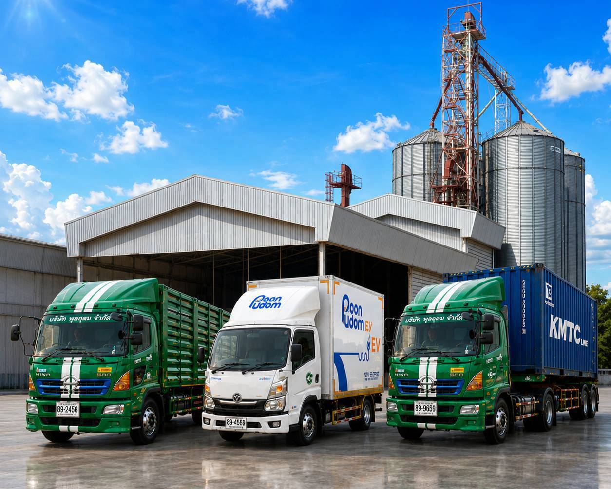 ภาพข่าว พูลอุดม Low Carbon Logistics