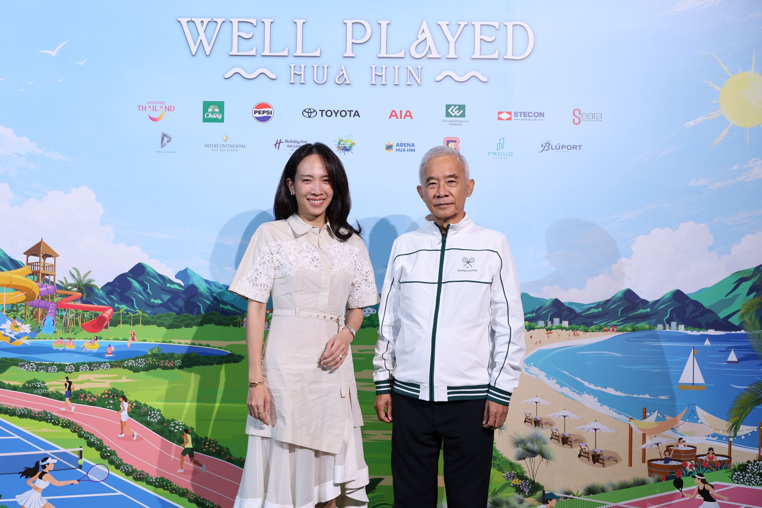 ภาพประกอบข่าวแคมเปญ Hua Hin Well Played ของกลุ่มบริษัทพราว