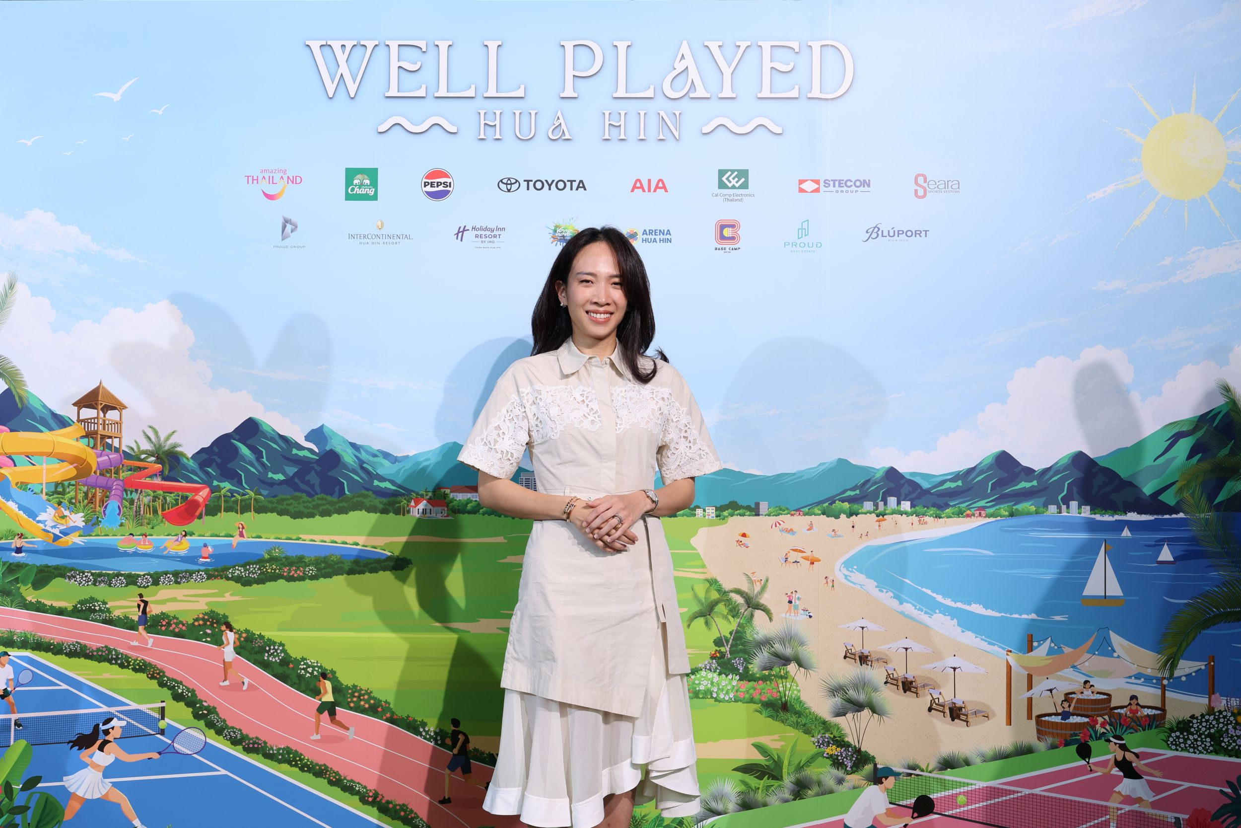 กิจกรรม Pickleball และกีฬาชายหาดในแคมเปญ
