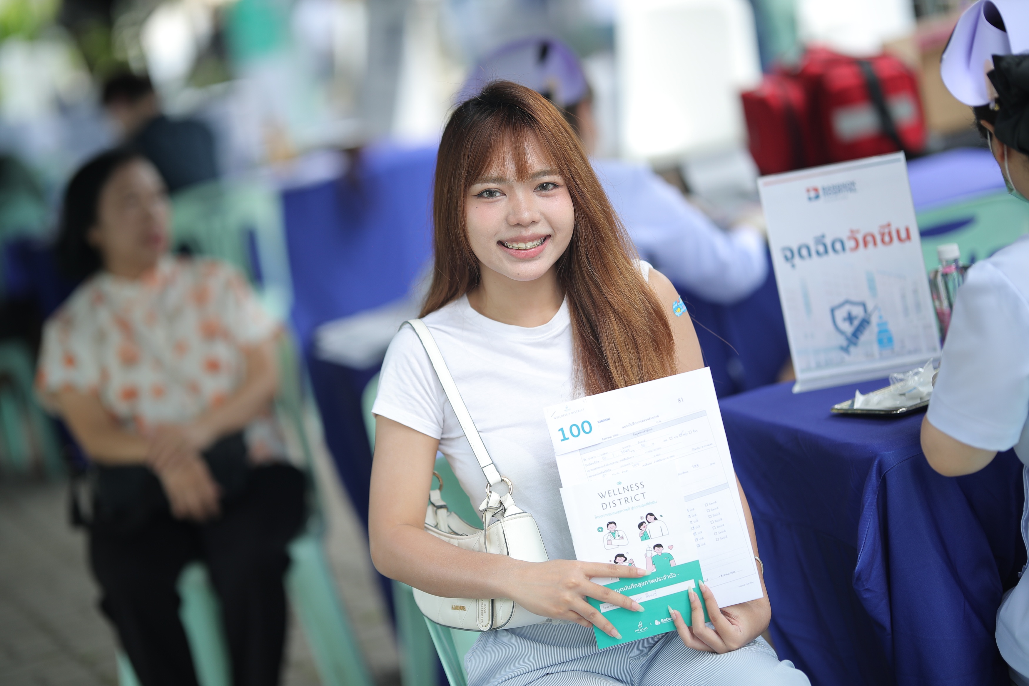 บรรยากาศกิจกรรม Wellness District ครั้งที่ 5