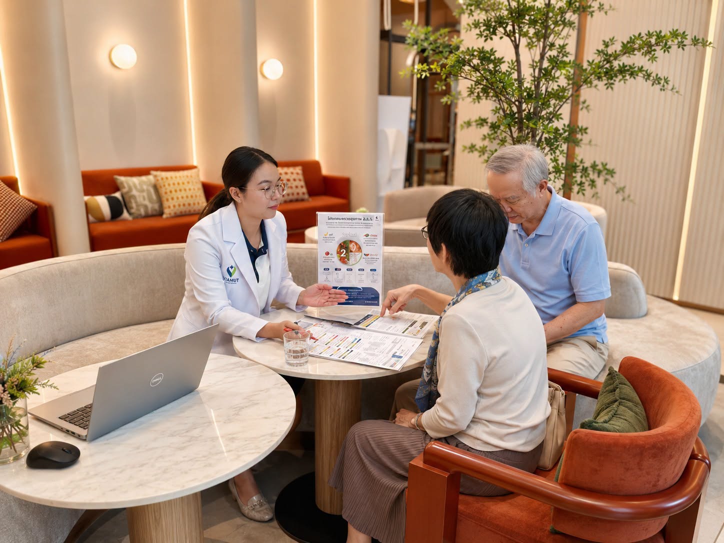 ภาพประกอบแนวคิด Lifetime Well-Living ของพฤกษา
