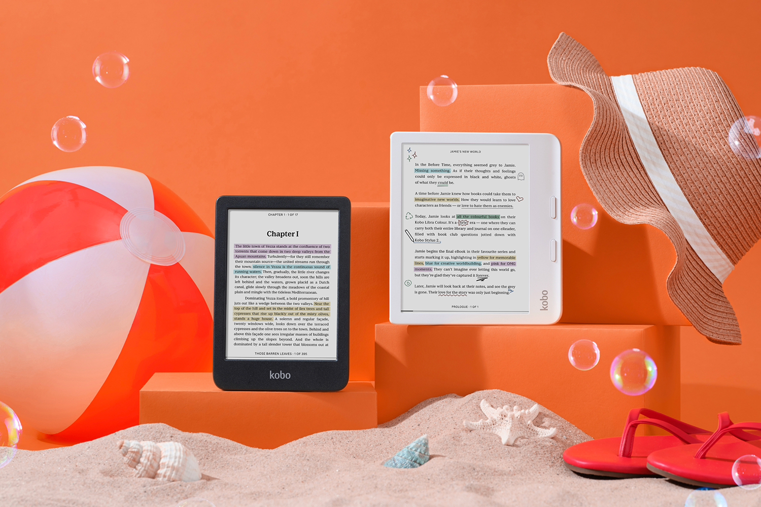 เครื่องอ่านอีบุ๊ก Kobo Clara Colour และ Kobo Libra Colour