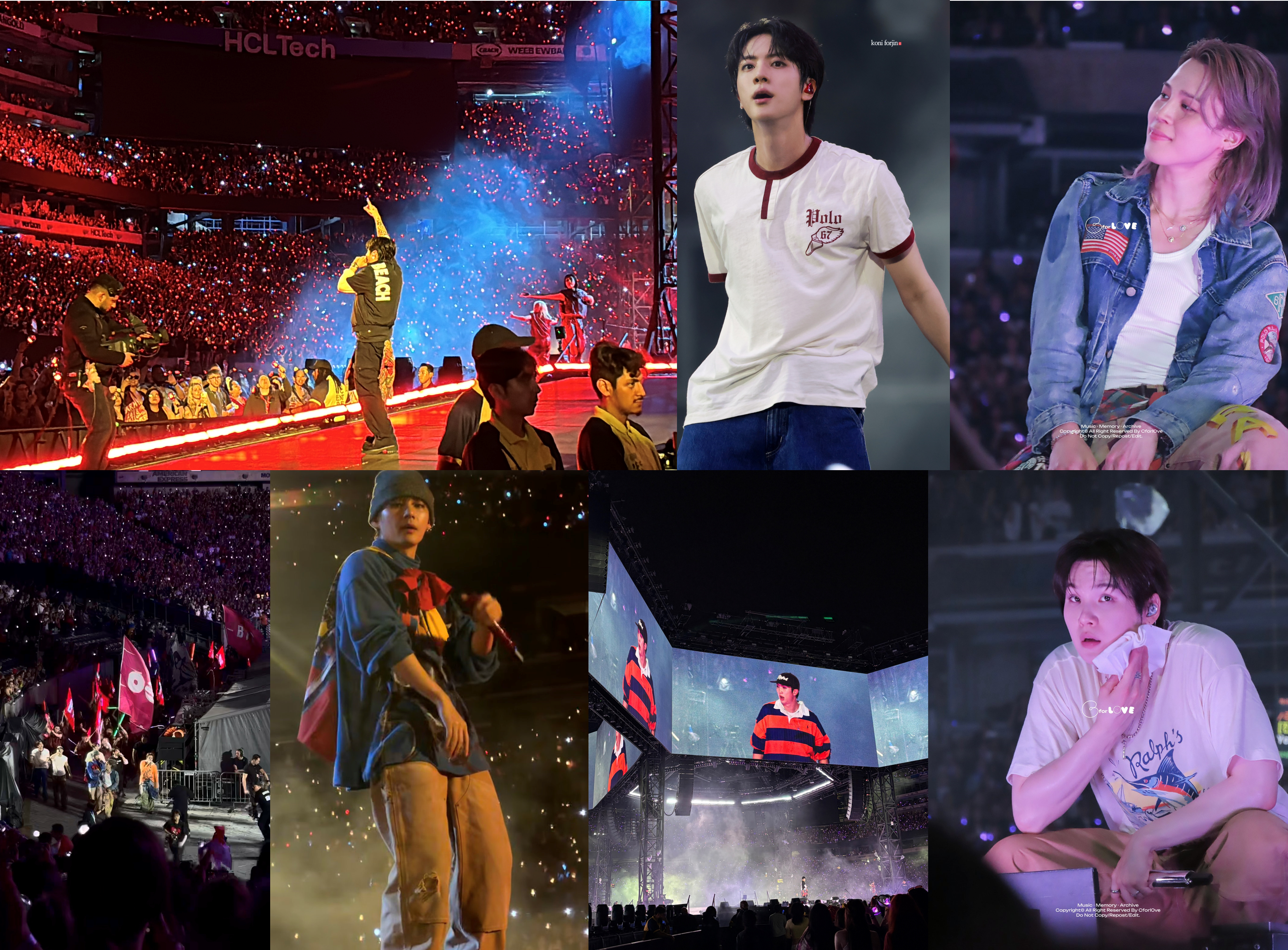 ภาพการแสดง Act 2 ของ BTS WORLD TOUR ARIRANG