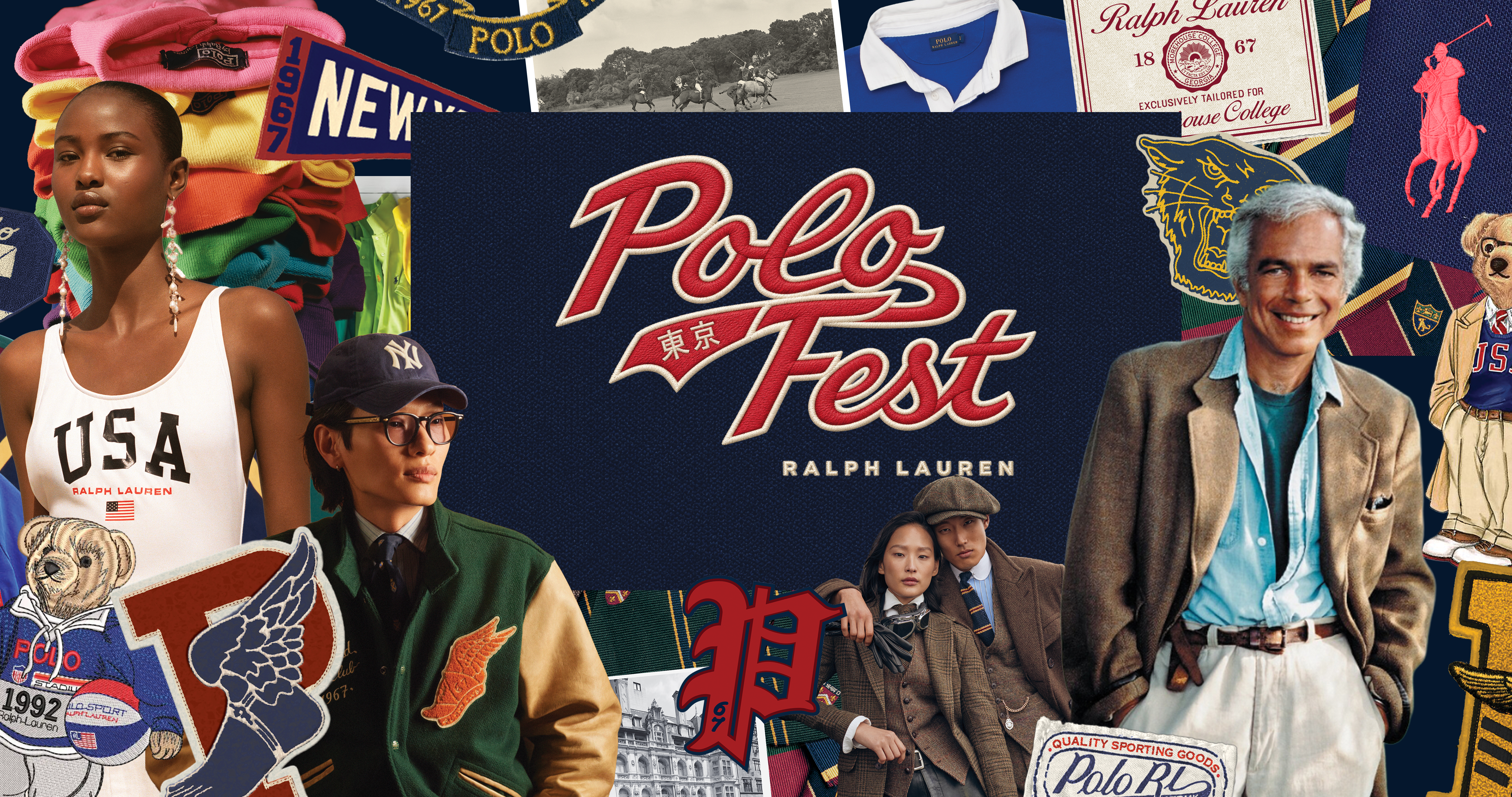 ภาพประชาสัมพันธ์เทศกาล PoloFest จาก Ralph Lauren