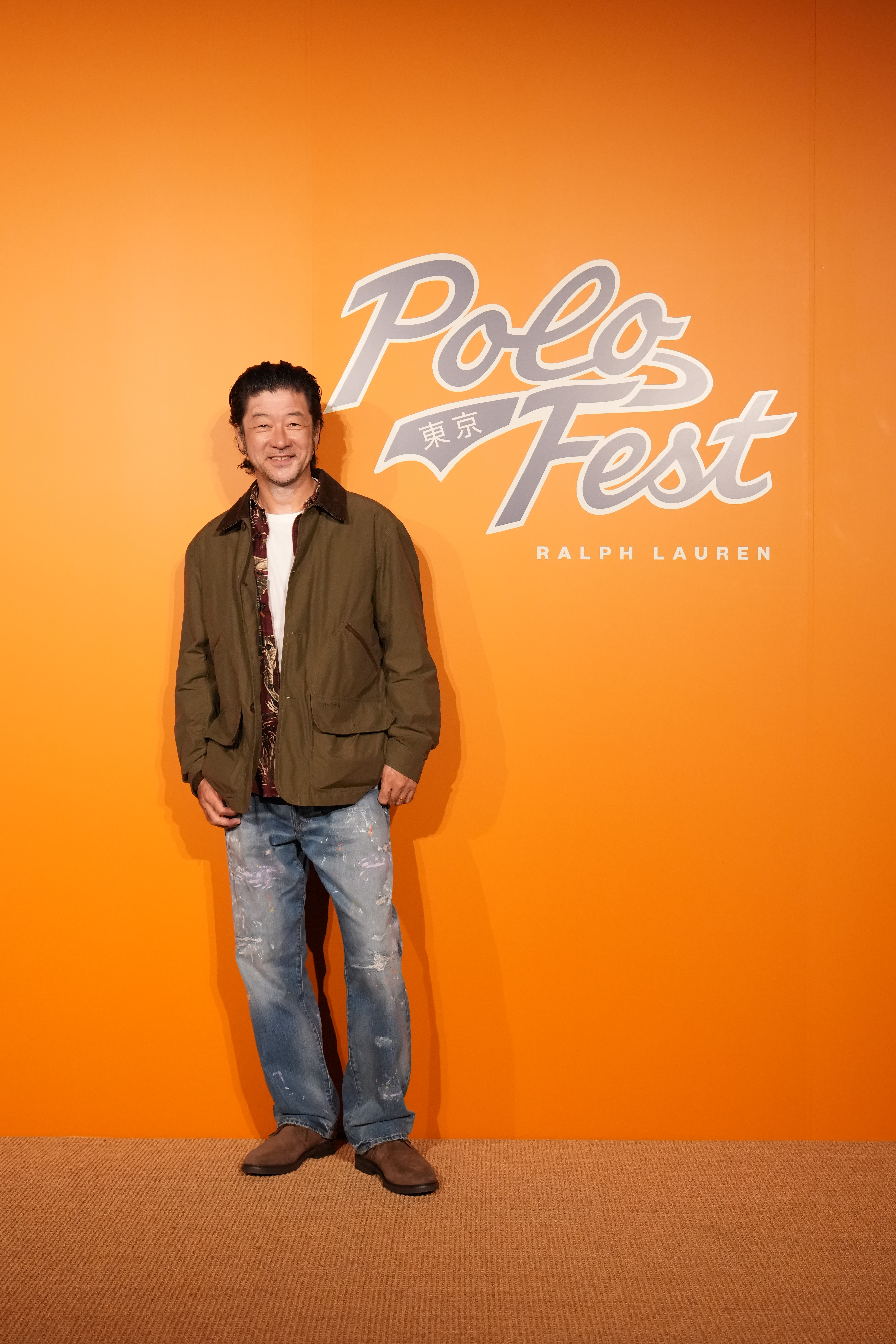 Tadanobu Asano ร่วมงานเปิดตัว PoloFest ที่กรุงโตเกียว