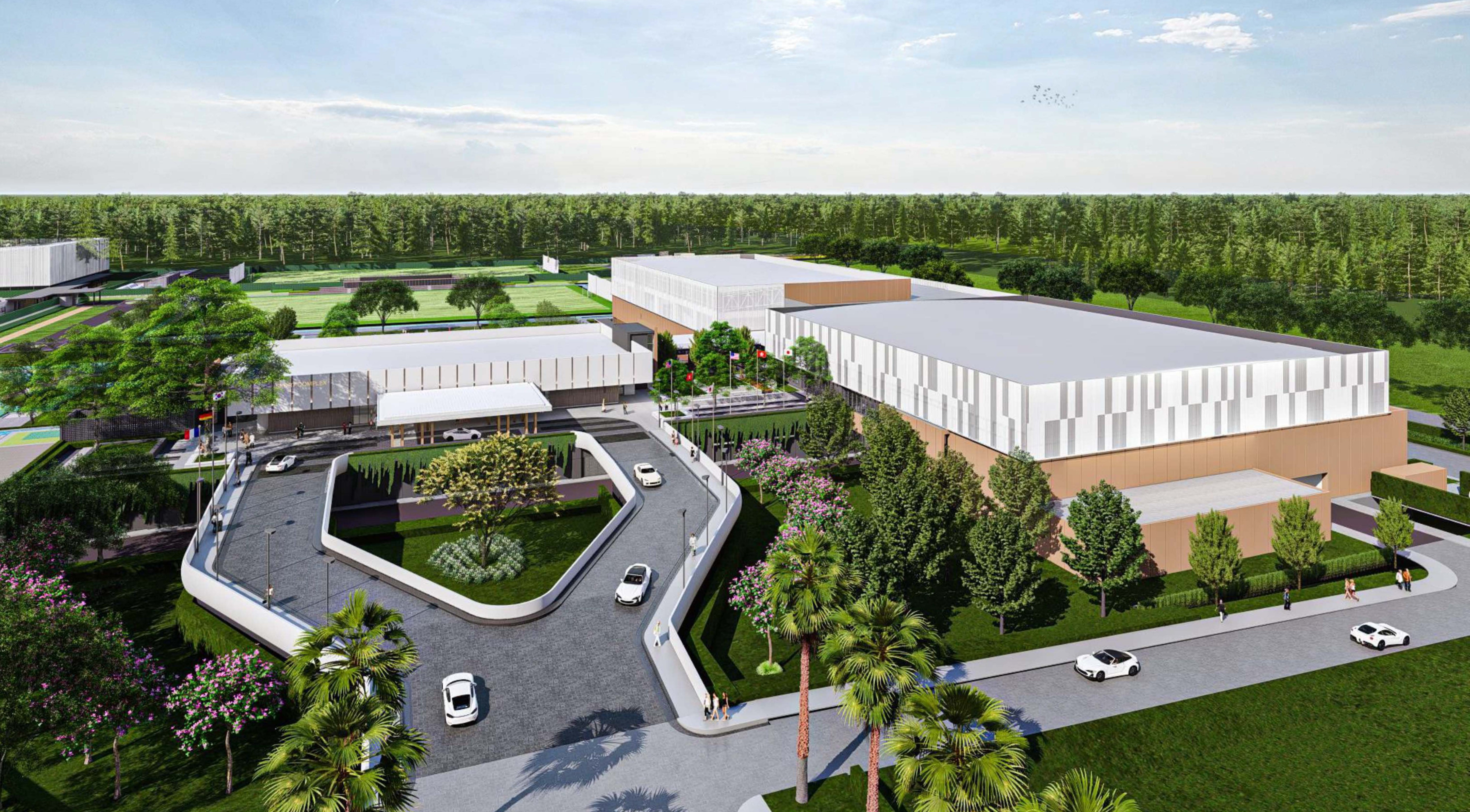 ภาพจำลอง Reignwood Sports and Performance Center (RSPC)