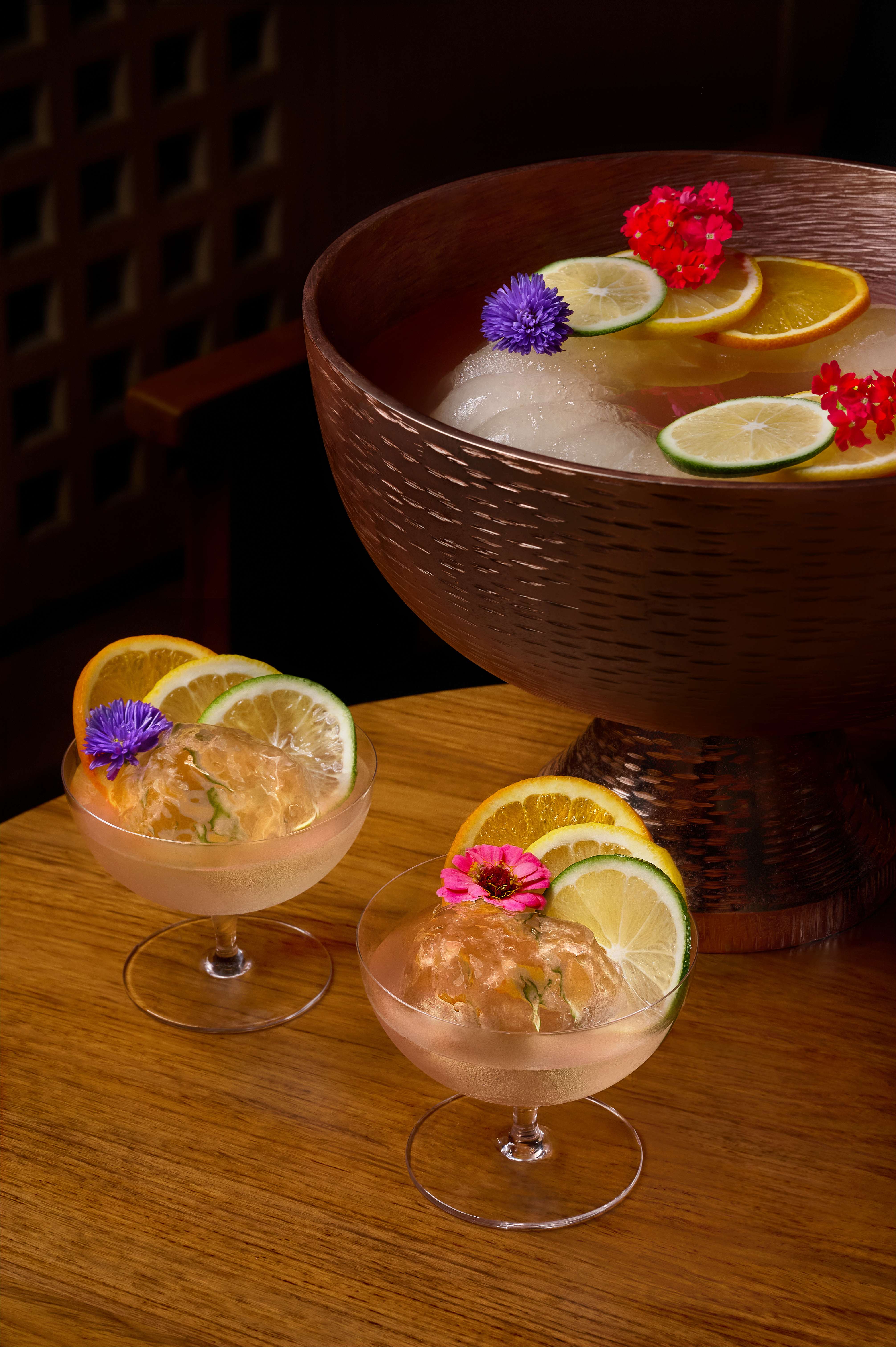 The New Punch Collection เครื่องดื่มชุดใหม่ของเรเนซองส์ โฮเทลส์ Blooming Flower The Silk Road และ The Night Market