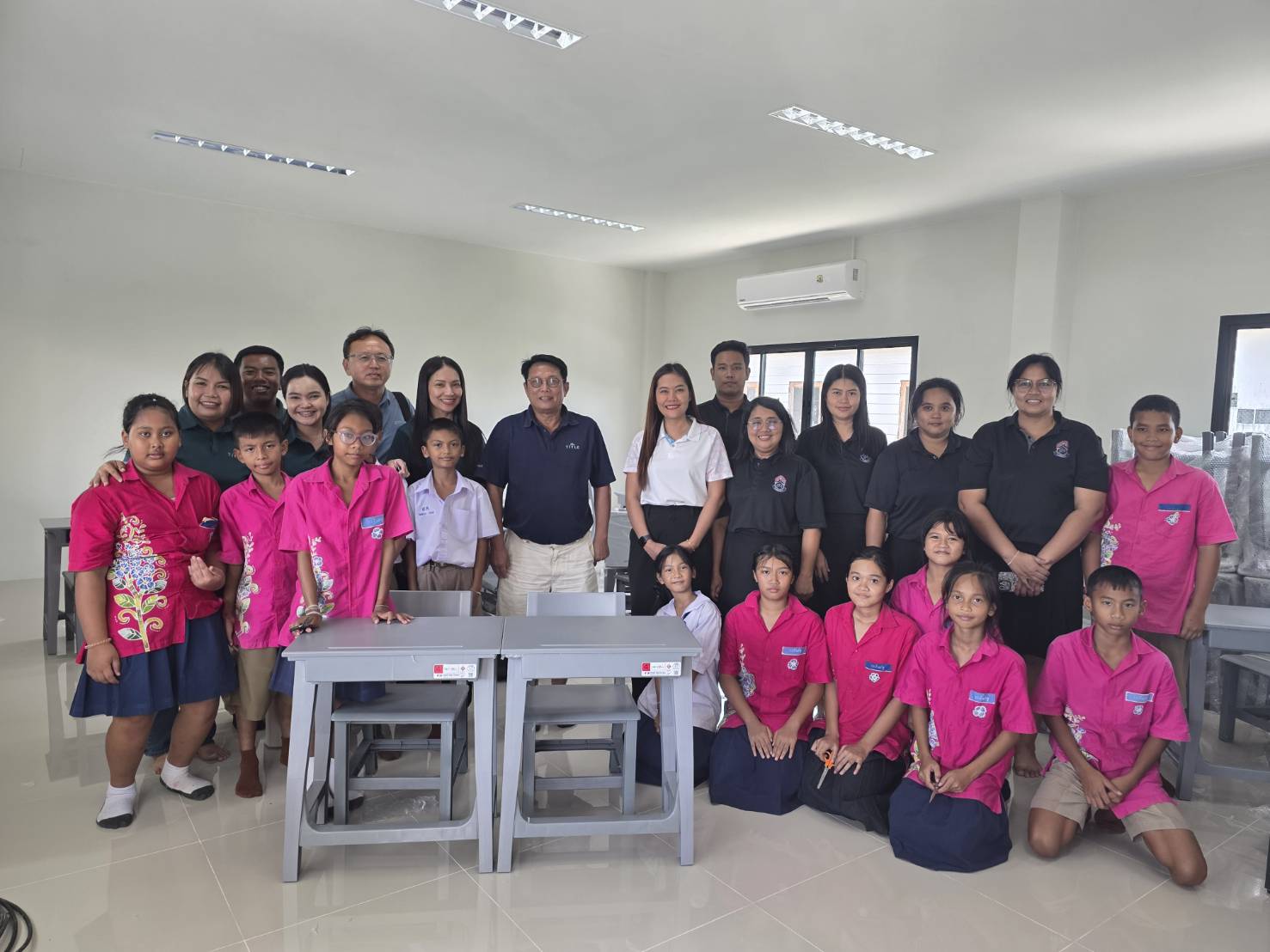 บรรยากาศส่งมอบอาคารเรียนหลังใหม่ โรงเรียนบ้านสาคู จ.ภูเก็ต