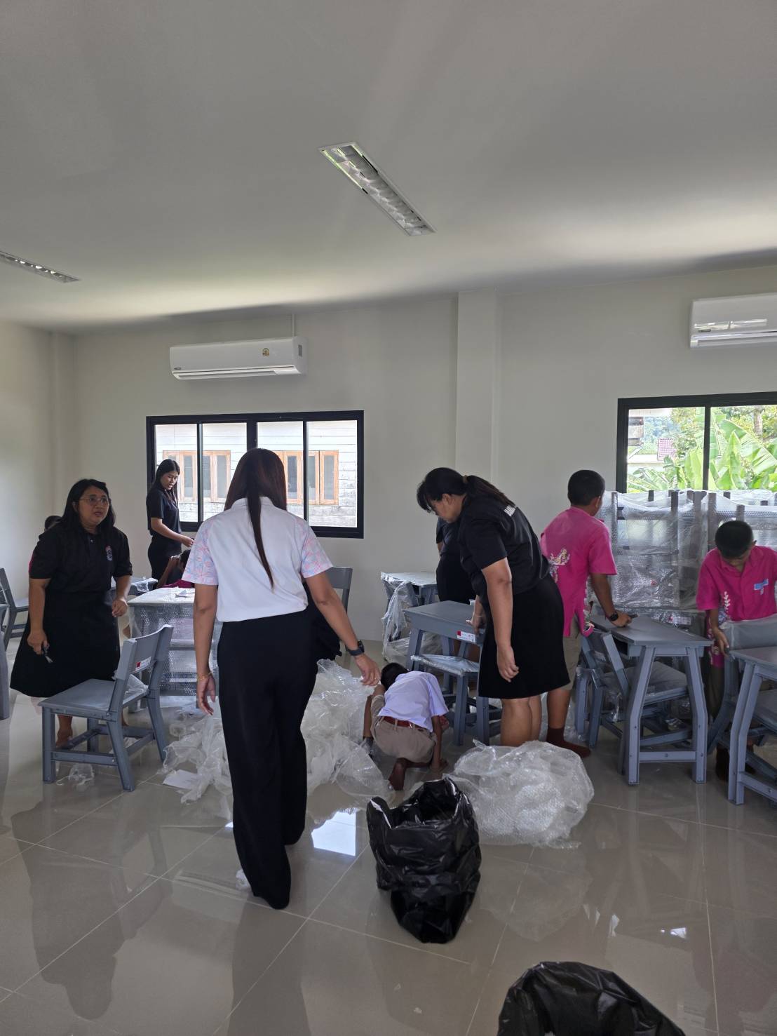 บรรยากาศส่งมอบอาคารเรียนหลังใหม่ โรงเรียนบ้านสาคู จ.ภูเก็ต