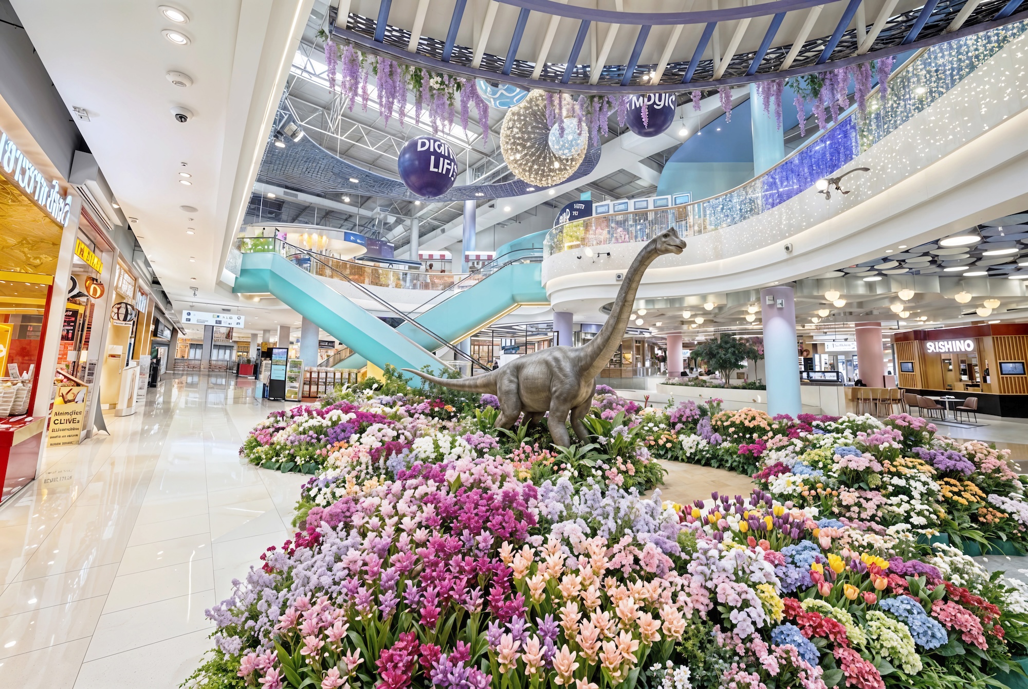 กิจกรรมภายในงาน Jurassic Bloom