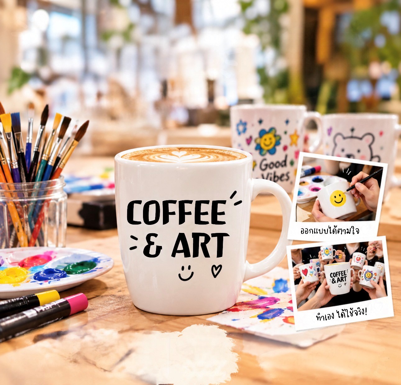 งาน COFFEE & ART โรบินสันไลฟ์สไตล์ กาญจนบุรี