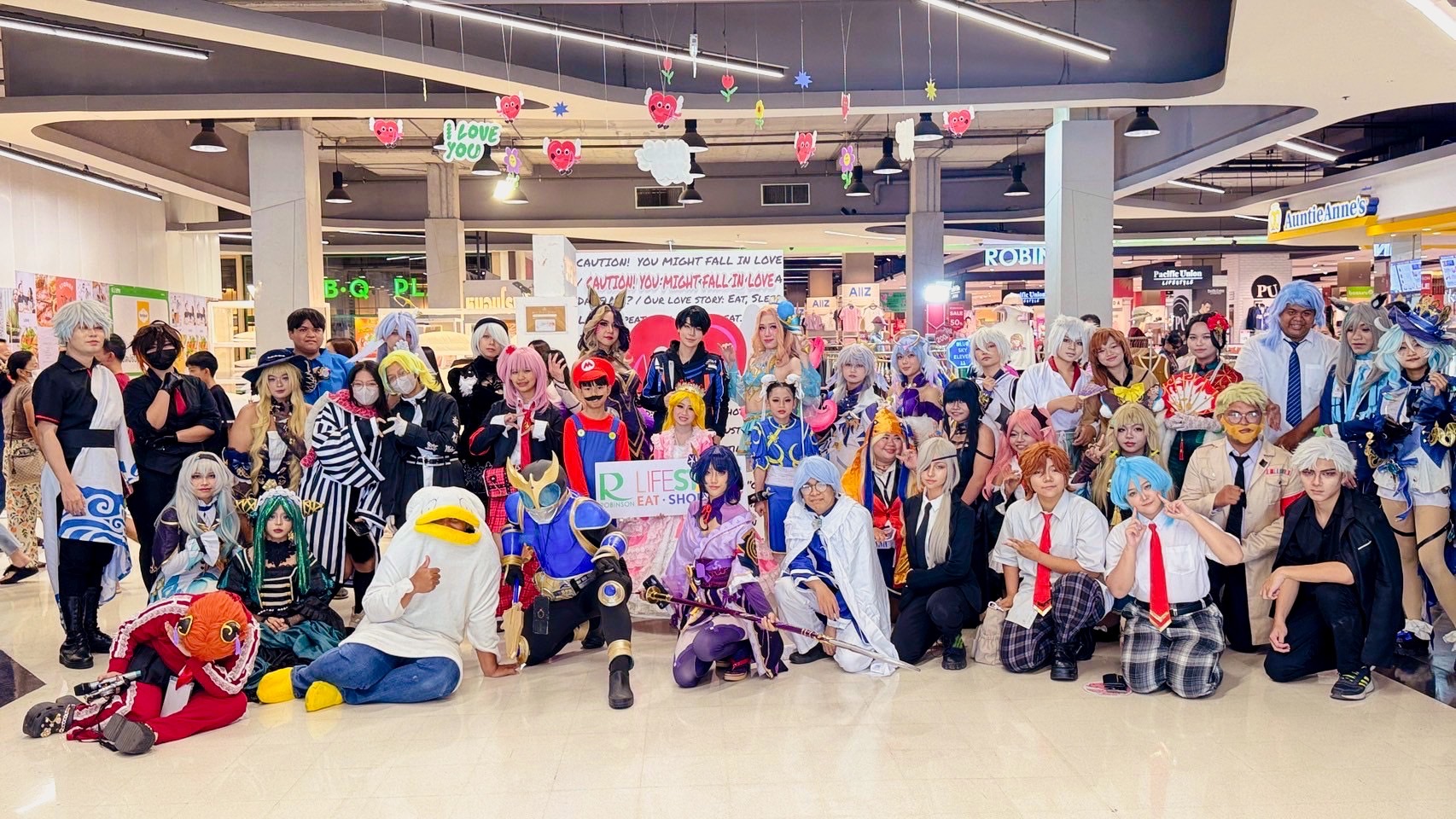 บรรยากาศกิจกรรมคอสเพลย์ในงาน COSPLAY RAINY DAY