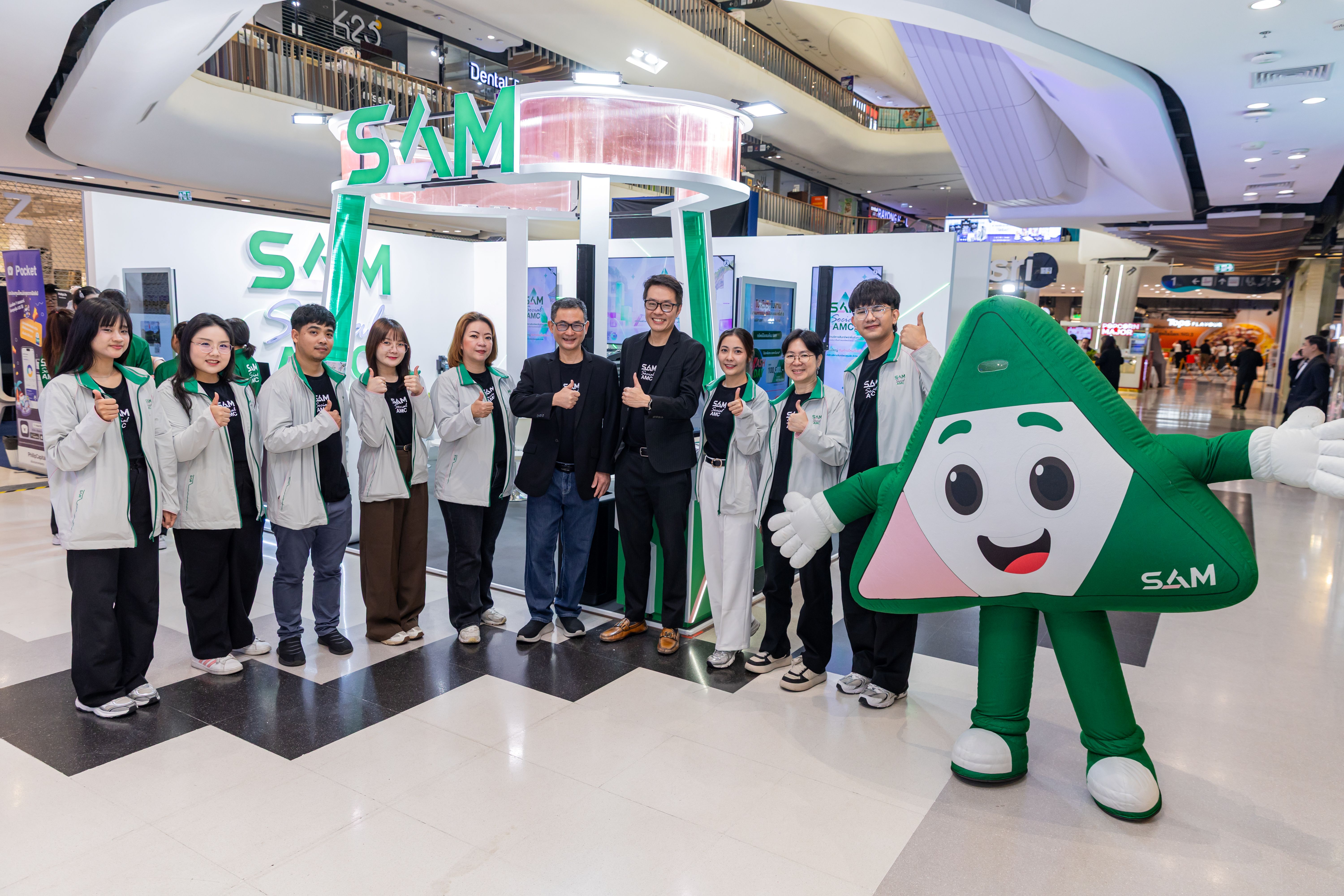ทีมงาน SAM ร่วมเปิดบูท Money Expo 2026 Rayong