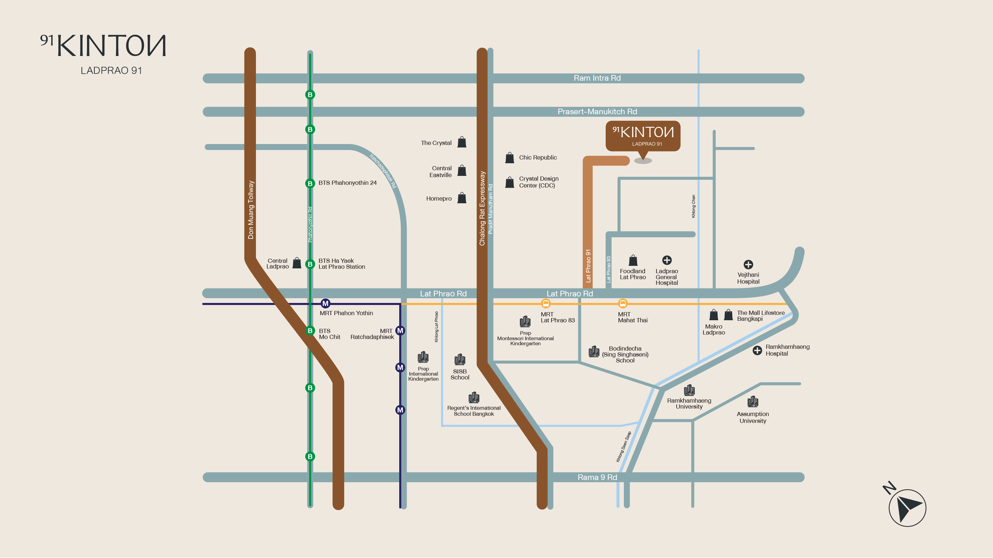 แผนที่โครงการ