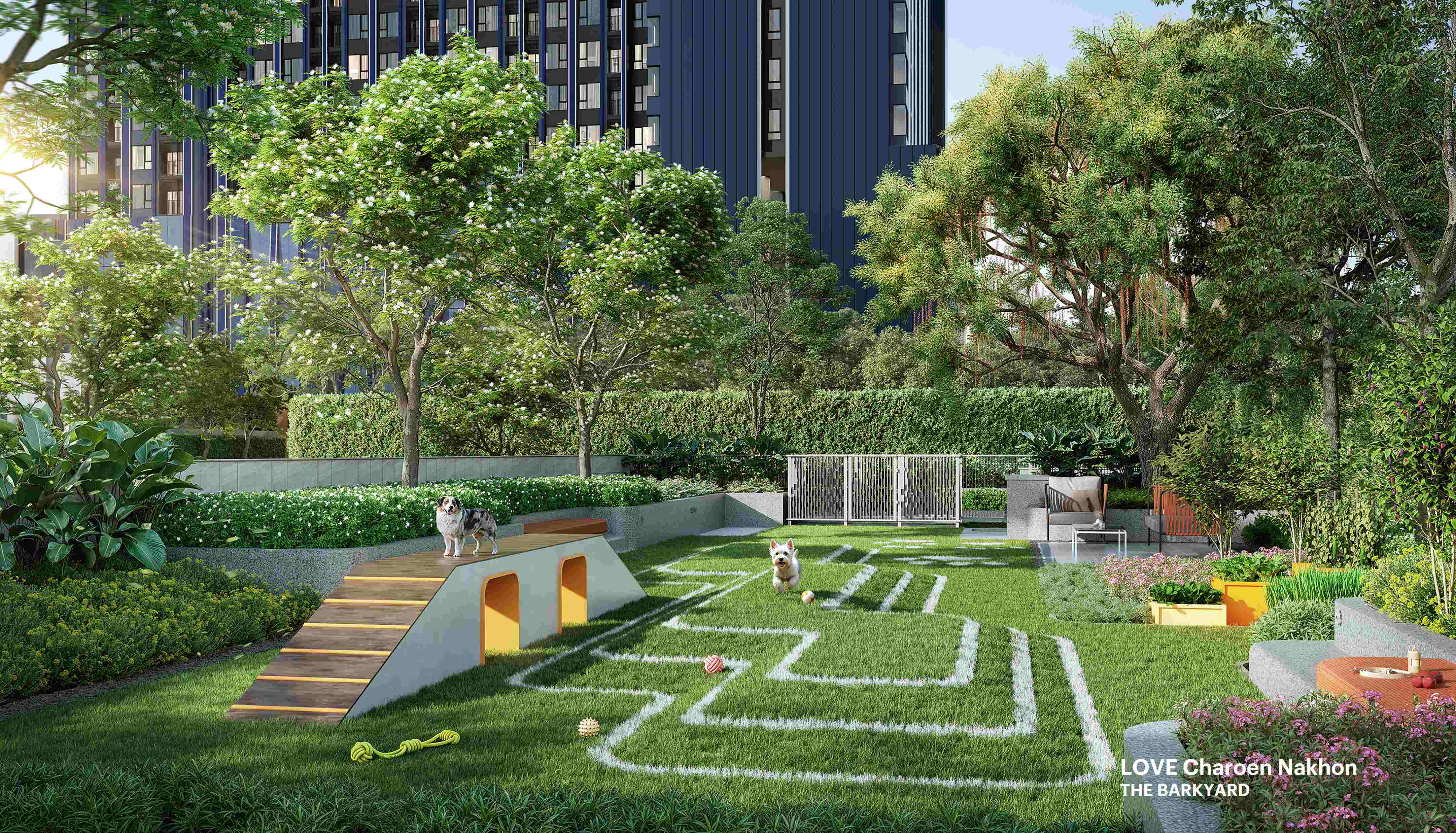 LOVE Charoen Nakhon Pet Welcome Condo
