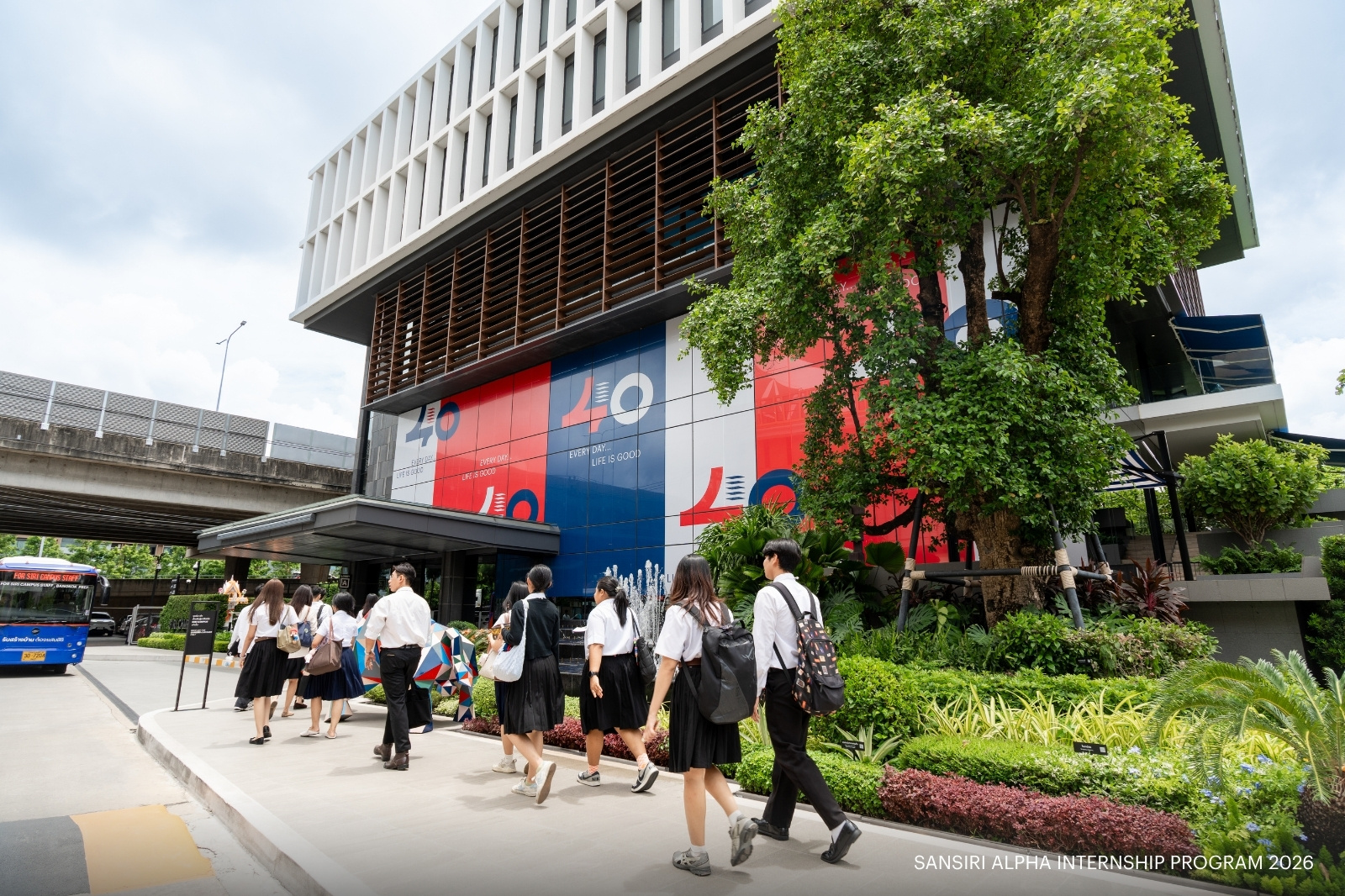 บรรยากาศ Sansiri Alpha Internship Program 2026