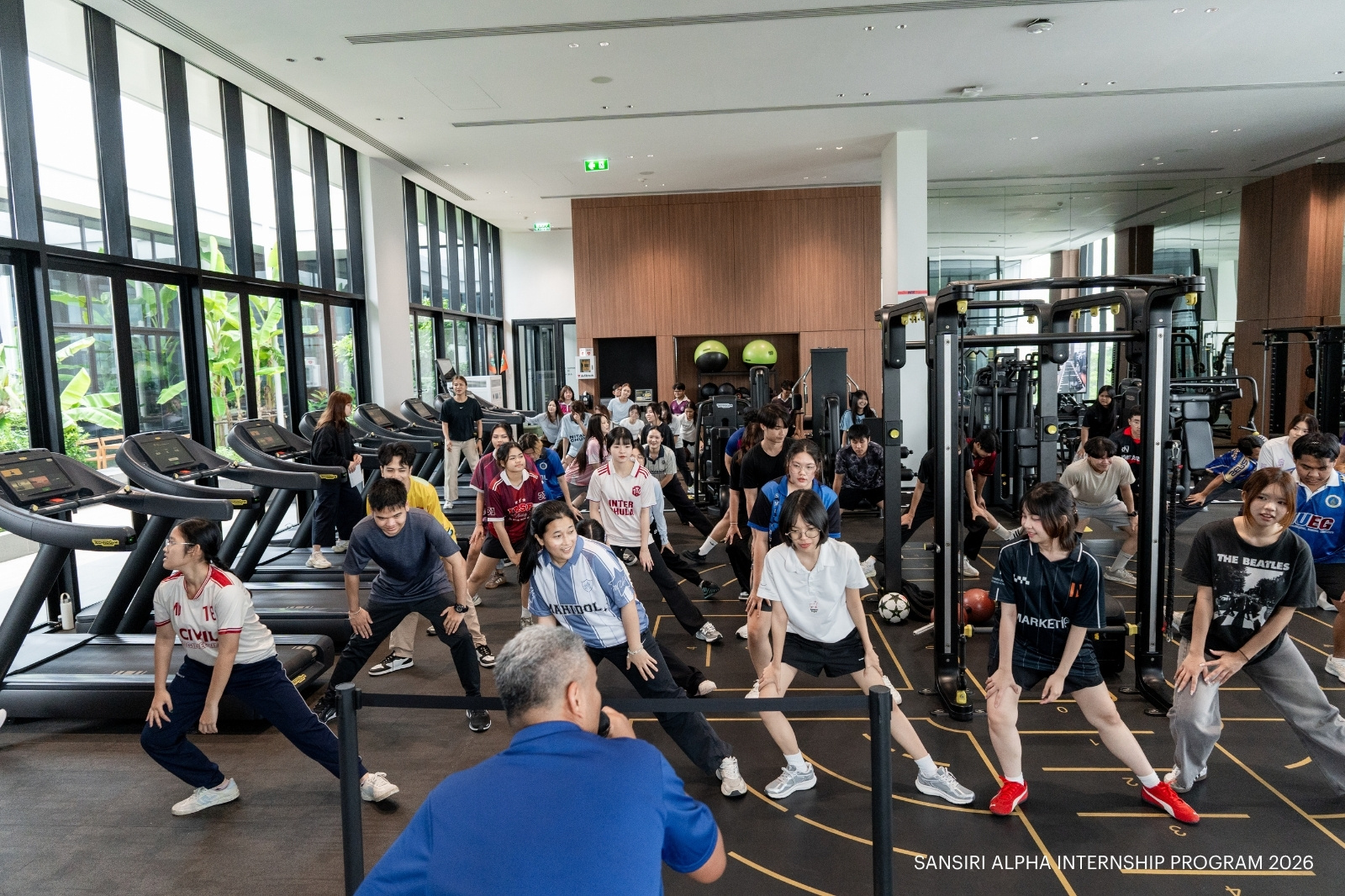 บรรยากาศ Sansiri Alpha Internship Program 2026
