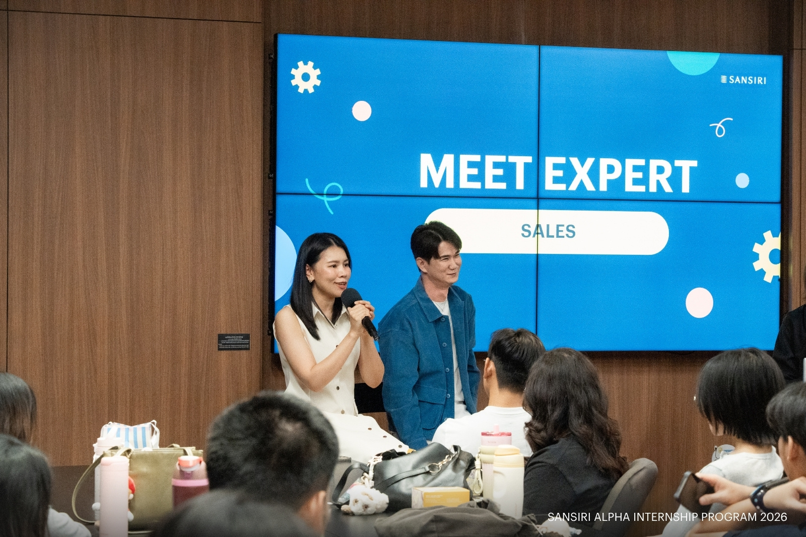 บรรยากาศ Sansiri Alpha Internship Program 2026