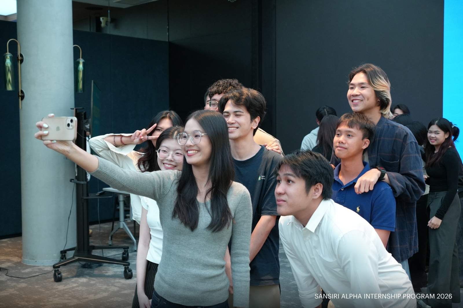 บรรยากาศ Sansiri Alpha Internship Program 2026