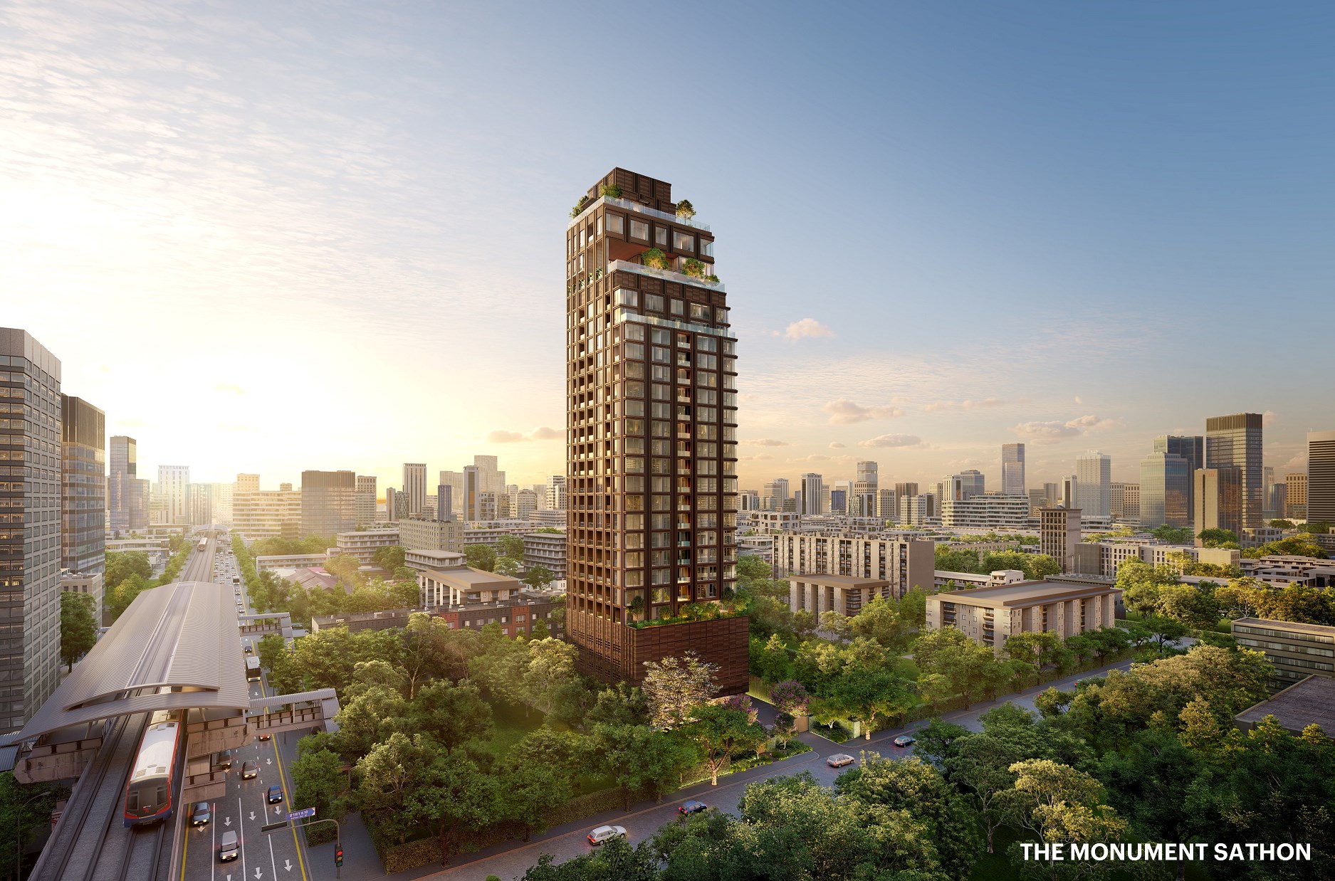 ภาพรวมโครงการ THE MONUMENT SATHON
