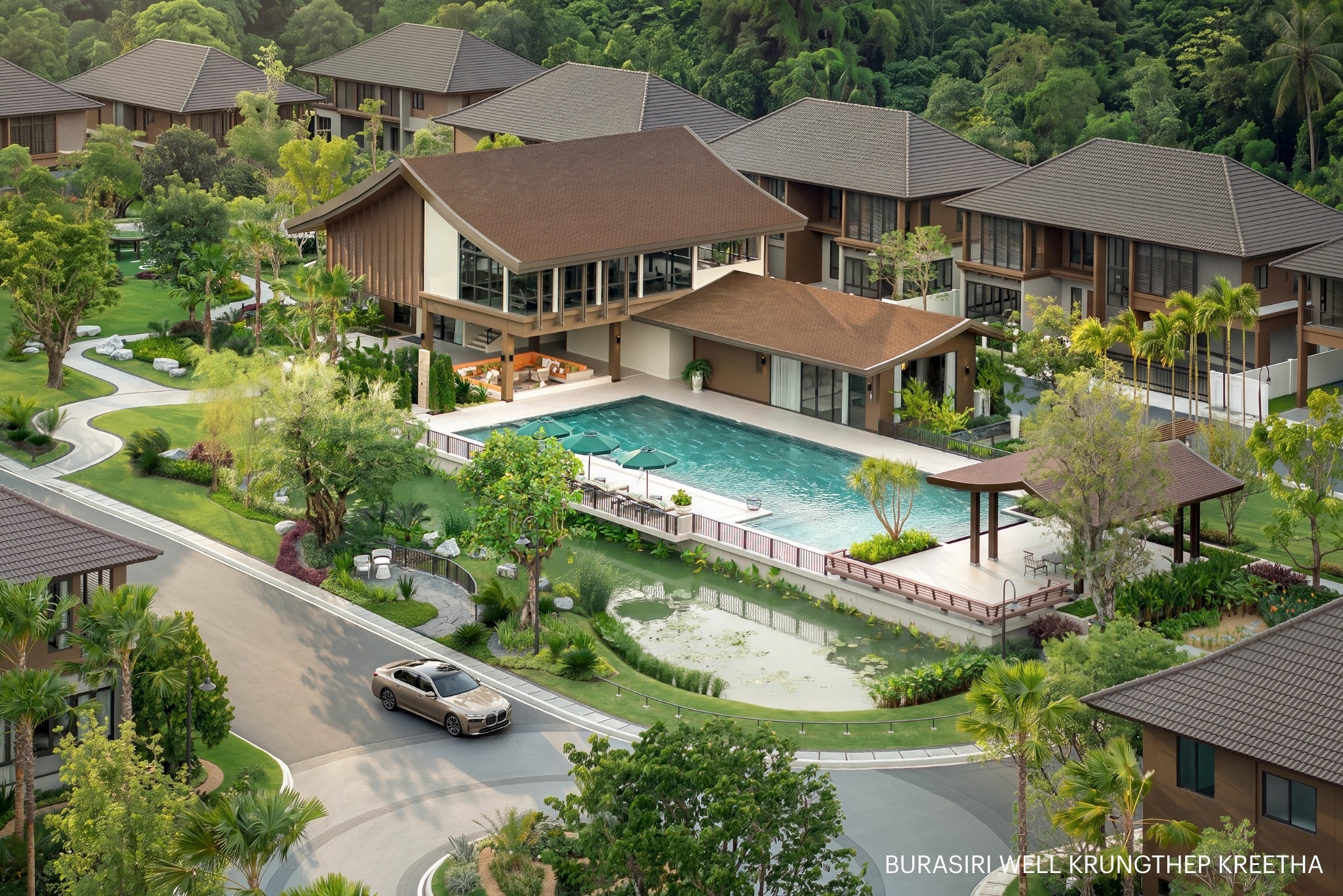 ภาพรวมโครงการบุราสิริ เวลล์ กรุงเทพกรีฑา