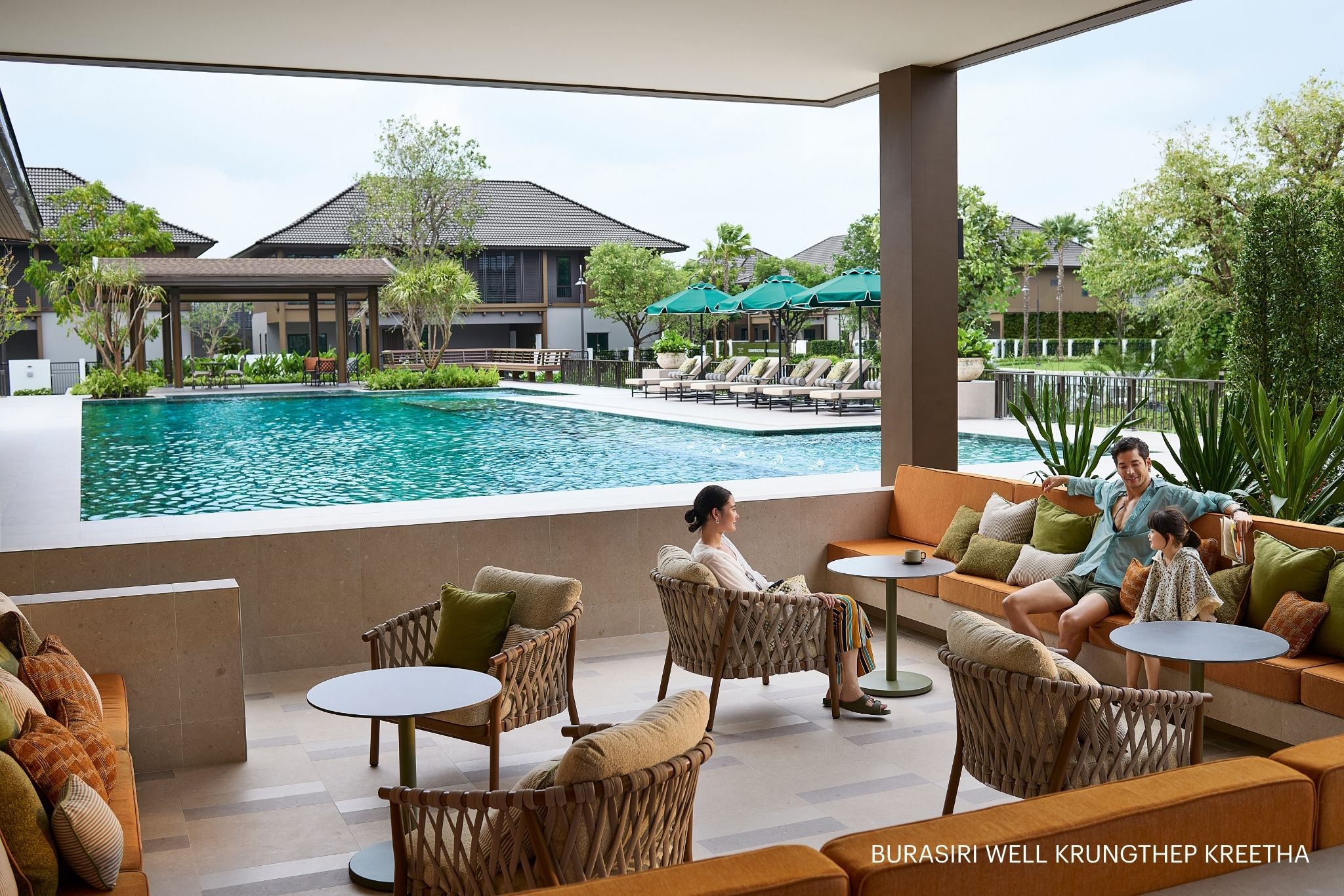 รายละเอียดสถาปัตยกรรมบ้านบุราสิริ เวลล์ กรุงเทพกรีฑา