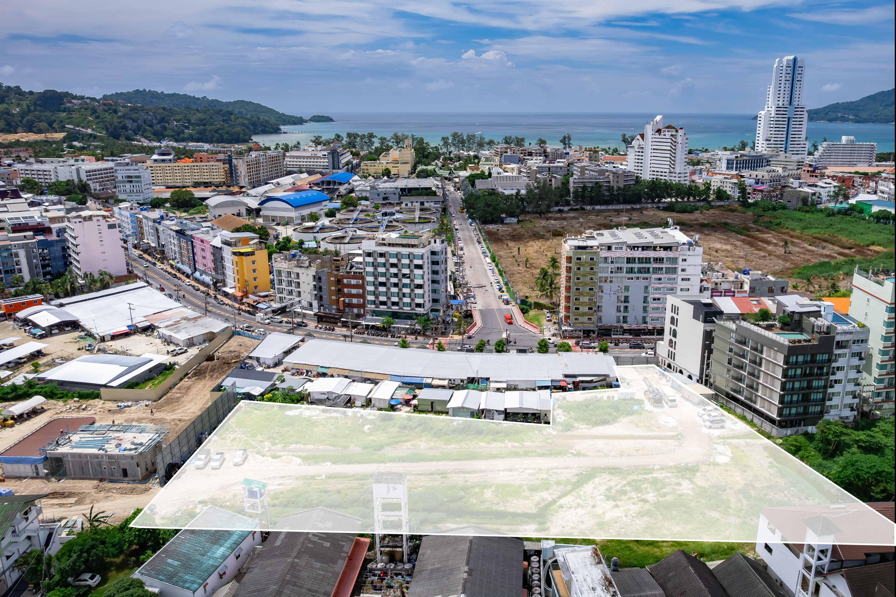 ทำเลโครงการใหม่ของแสนสิริบนหาดป่าตอง จังหวัดภูเก็ต