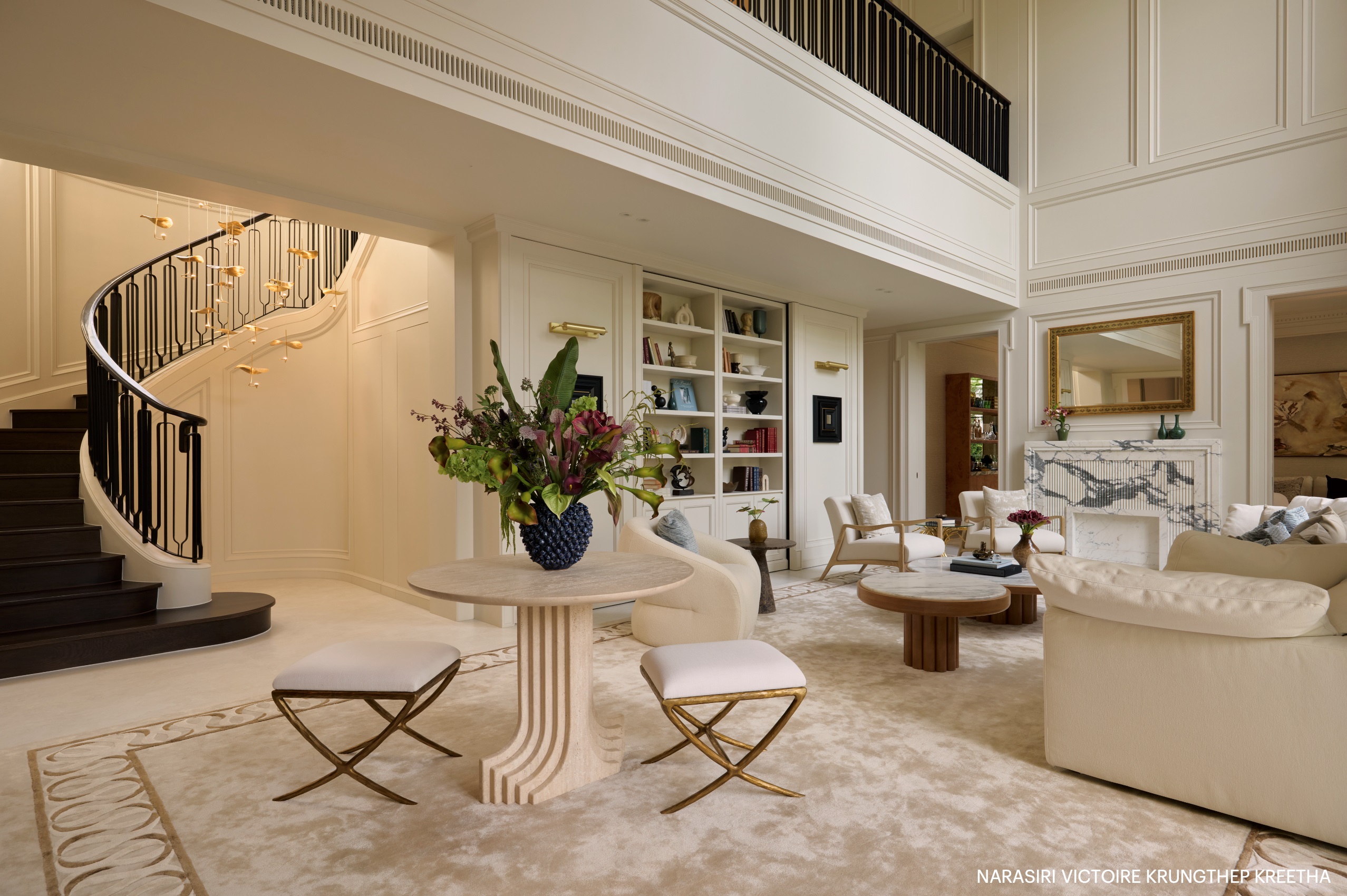 บ้านตกแต่งยูนิตพิเศษ Narasiri Victoire Krungthep Kreetha – furnished by RH Contract